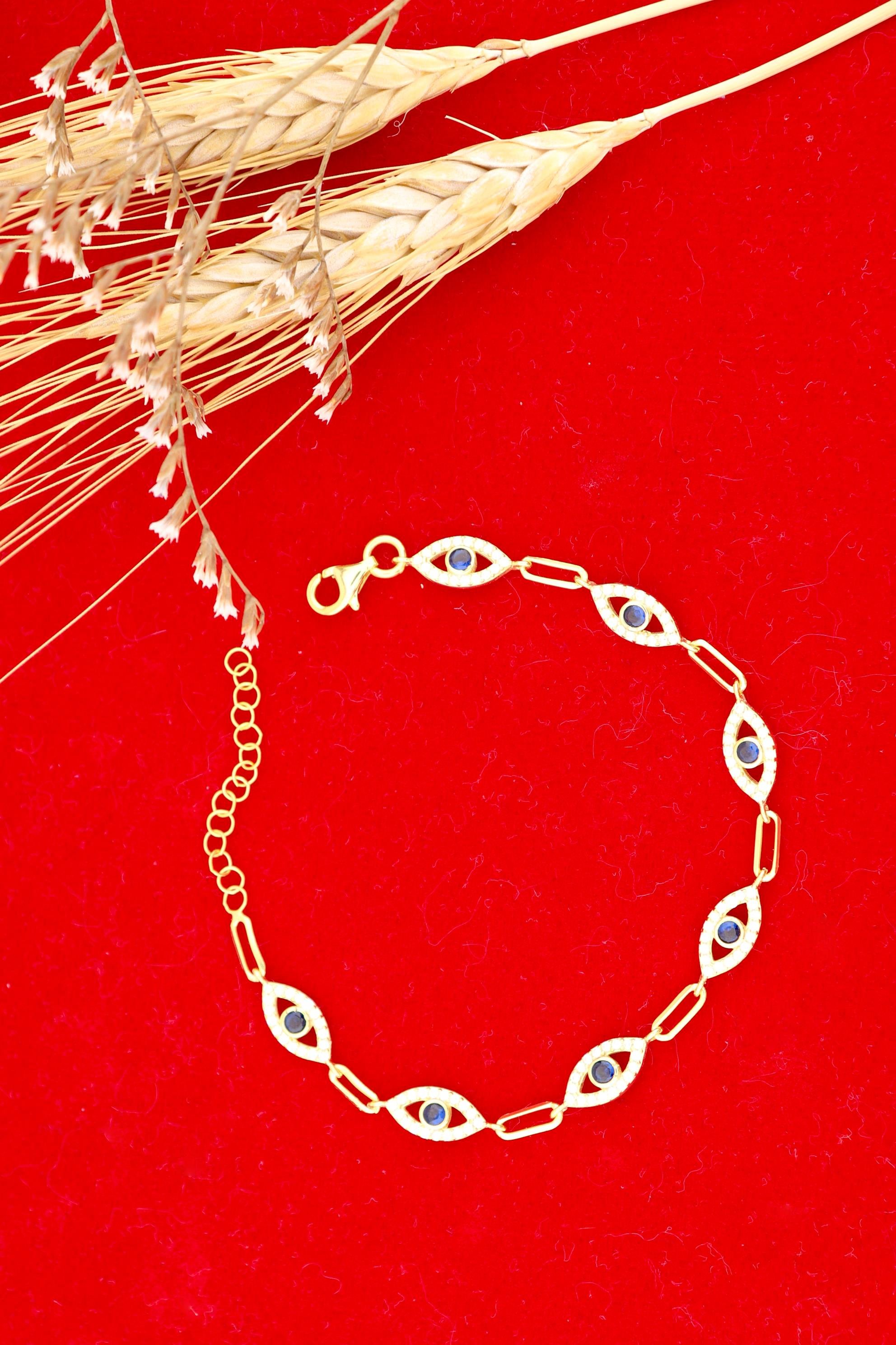 925 Ayar Gümüş Nazar Göz Detaylı