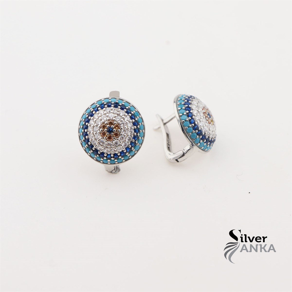 925 Ayar Gümüş Nazar Küpe