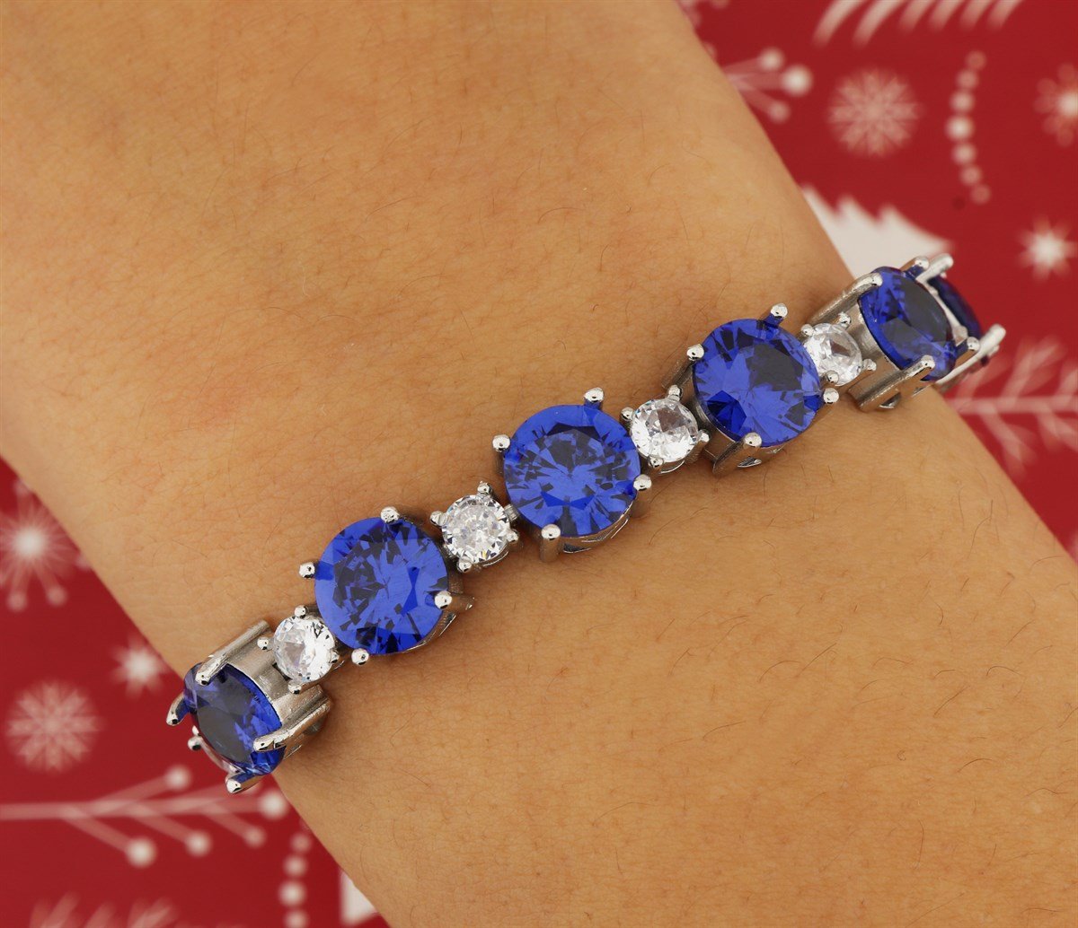 925 Ayar Gümüş Rodyum Kaplama Asansörlü Bileklik