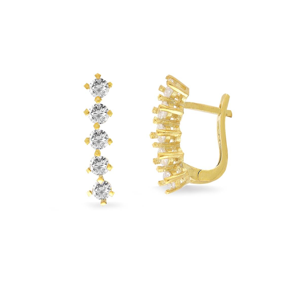 925 Ayar Gümüş Rodyumlu Beştaş Takı Seti