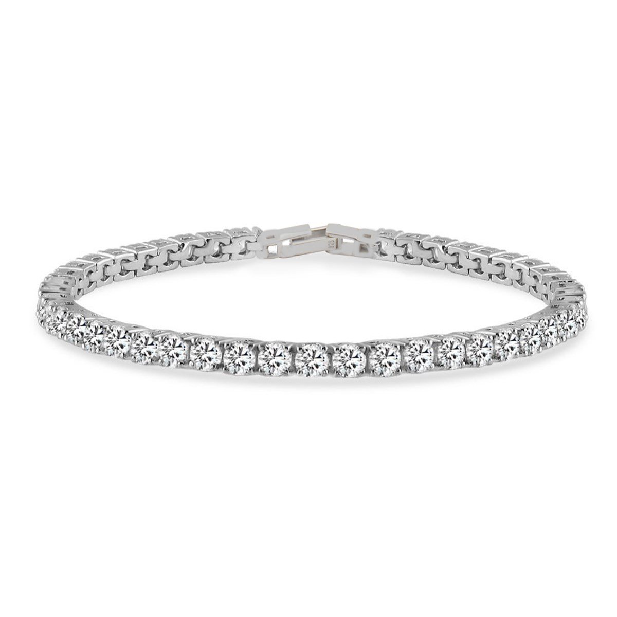 925 Ayar Gümüş Rodyumlu Su Yolu Düğün Takı Seti