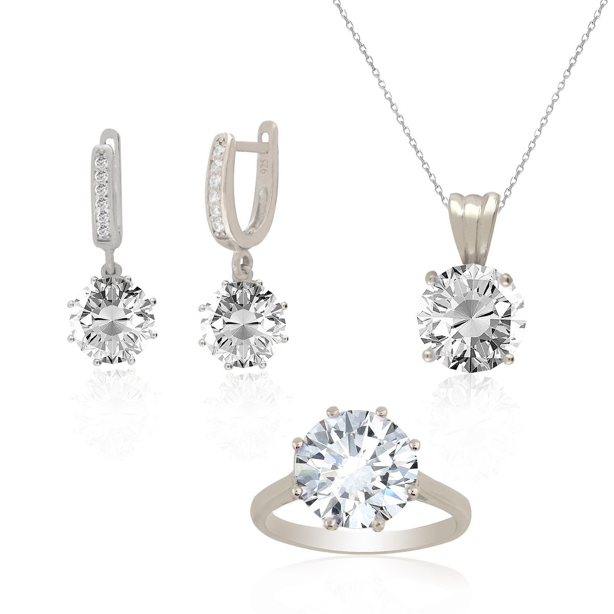 925 Ayar Gümüş Şık Set