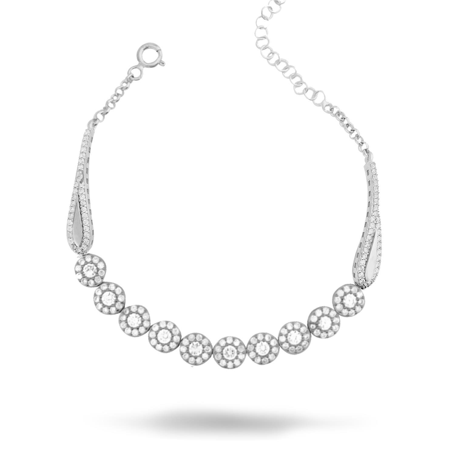 925 Ayar Gümüş Şık Zarif Bileklik