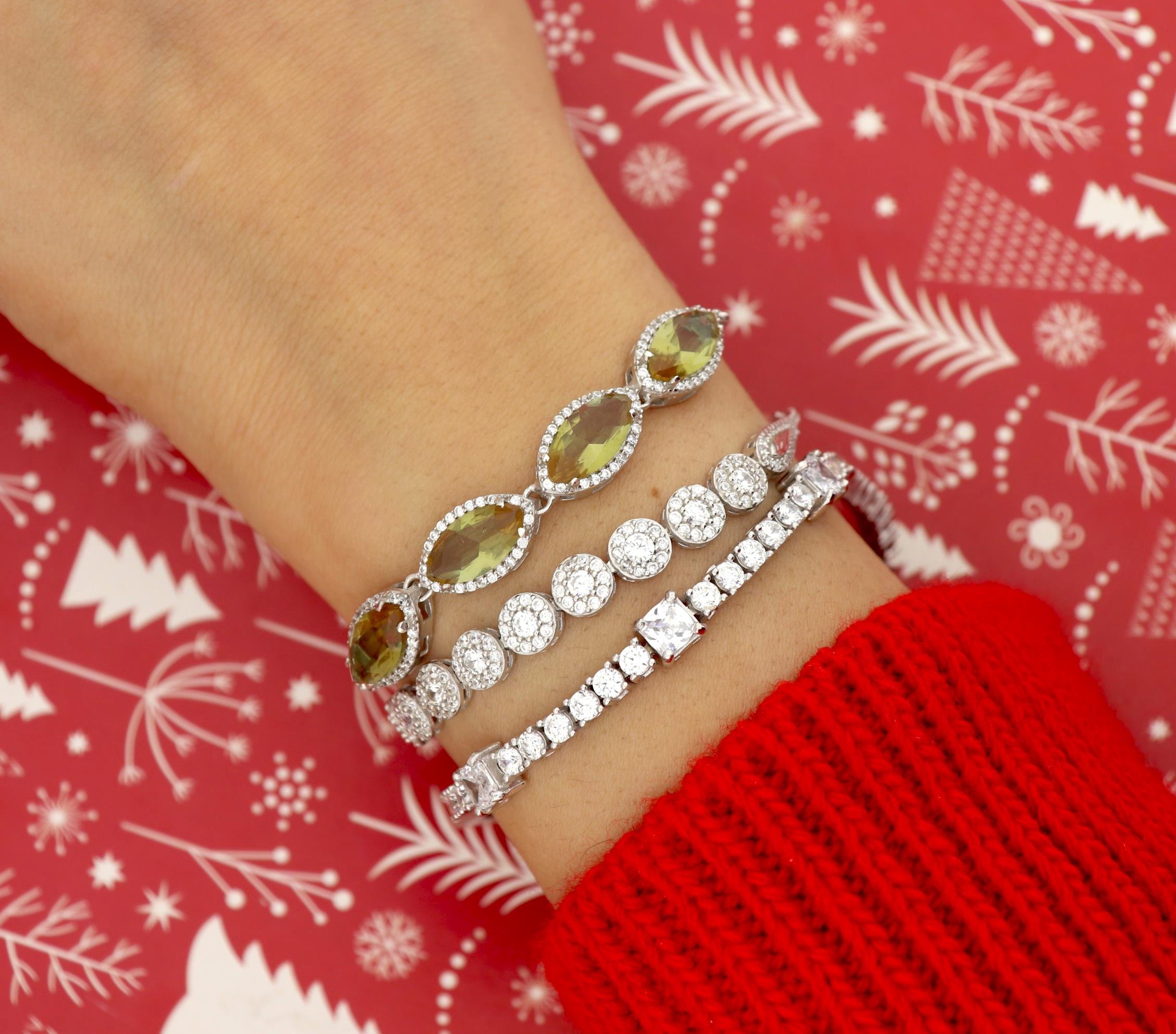 925 Ayar Gümüş Şık Zarif Bileklik