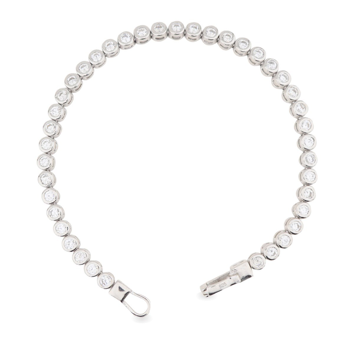 925 Ayar Gümüş Su Yolu Zarif Bileklik