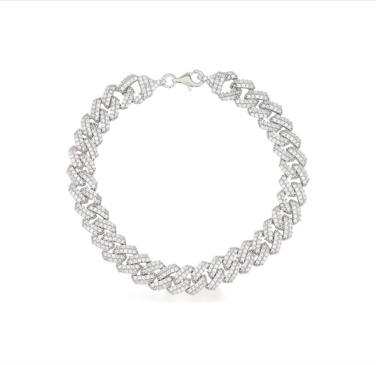 925 Ayar Gümüş Taşlı Gurmet Bileklik