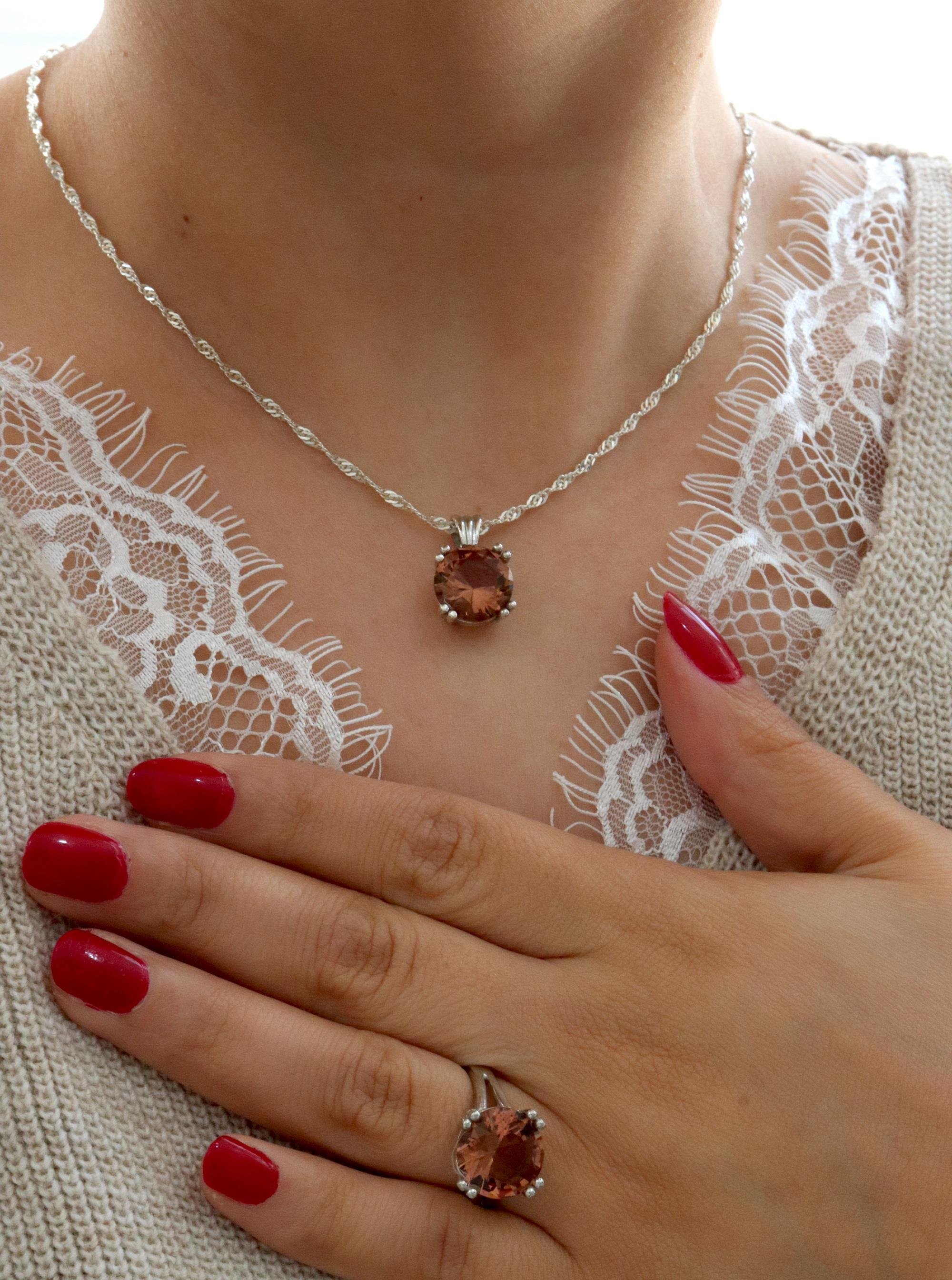 925  Ayar Gümüş Yuvarlak Zultanıt Yüzük