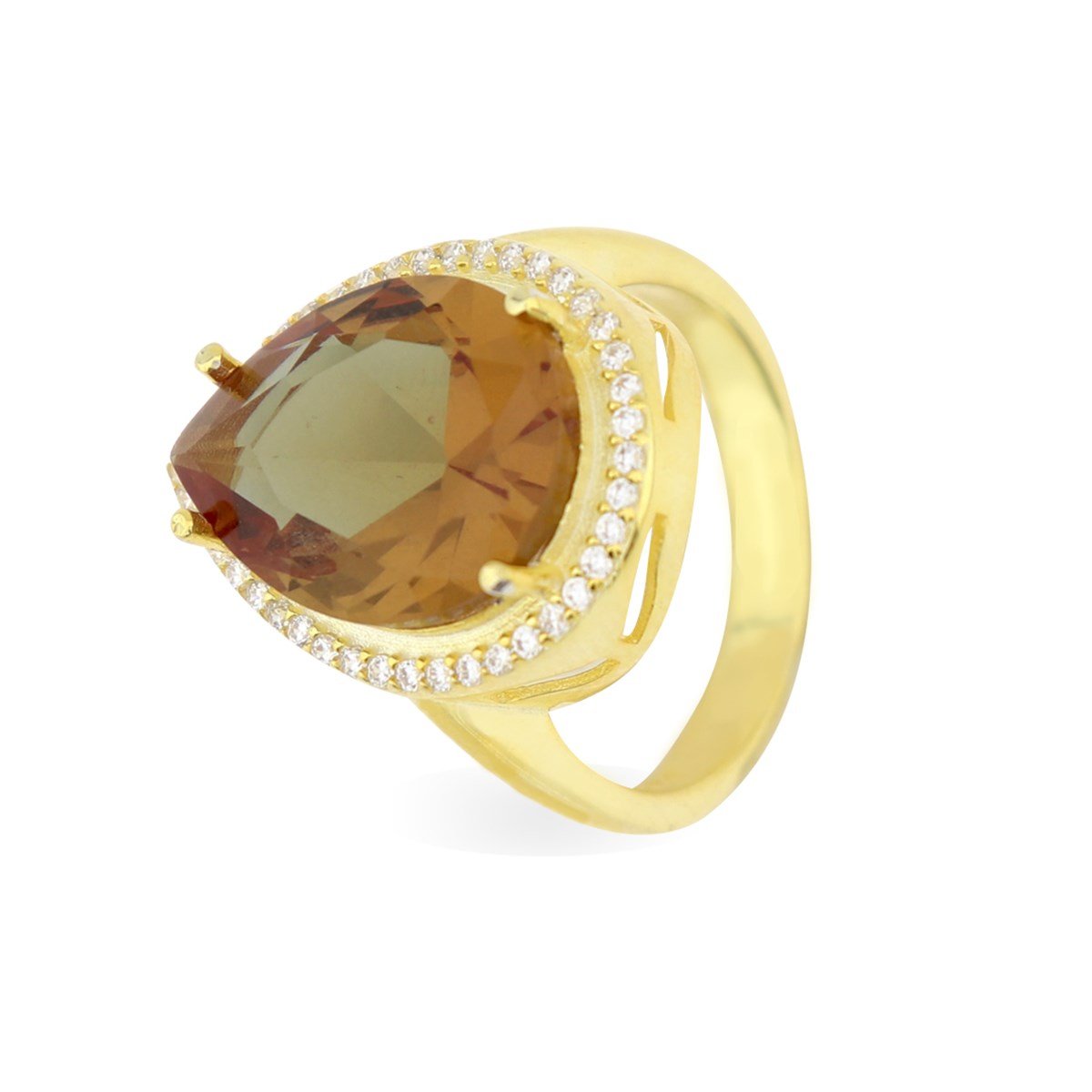 925 Ayar Gümüş Zultanit Hürrem Yüzük