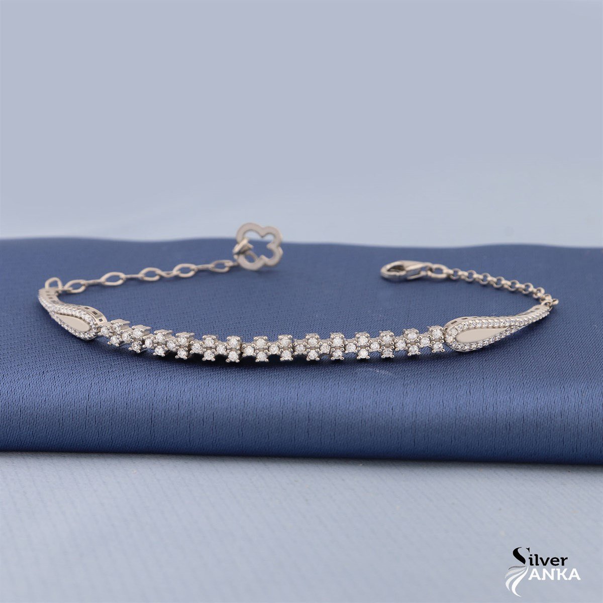 925 Ayar Zarif Gümüş Bileklik