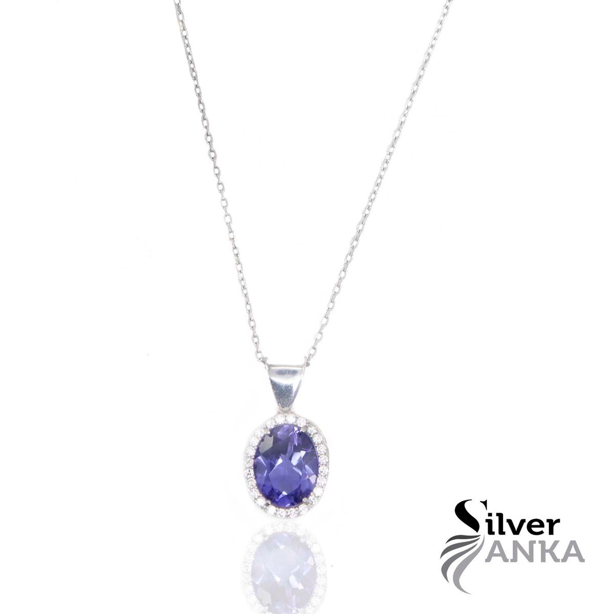 Zultanit doğal taş kolye