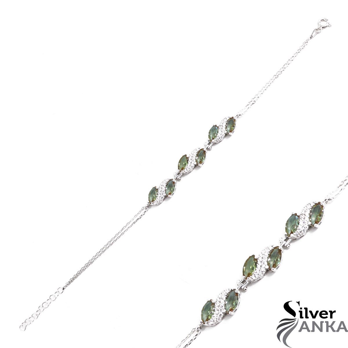 Zultanit taşlı bileklik