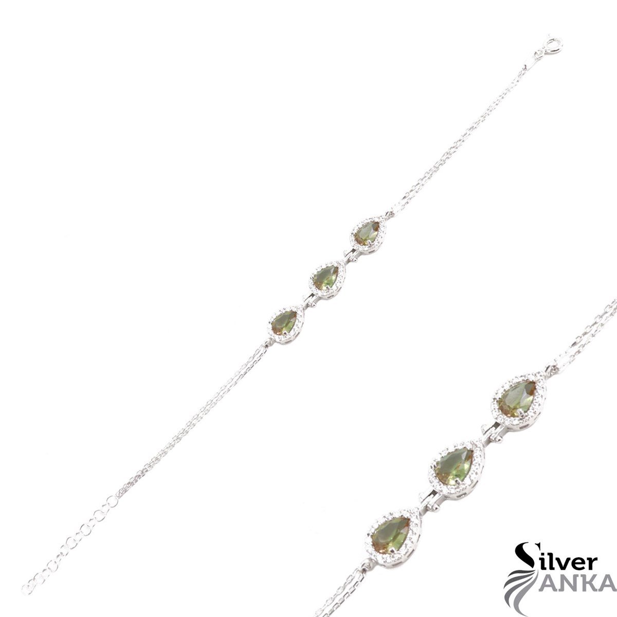 Zultanit taşlı bileklik