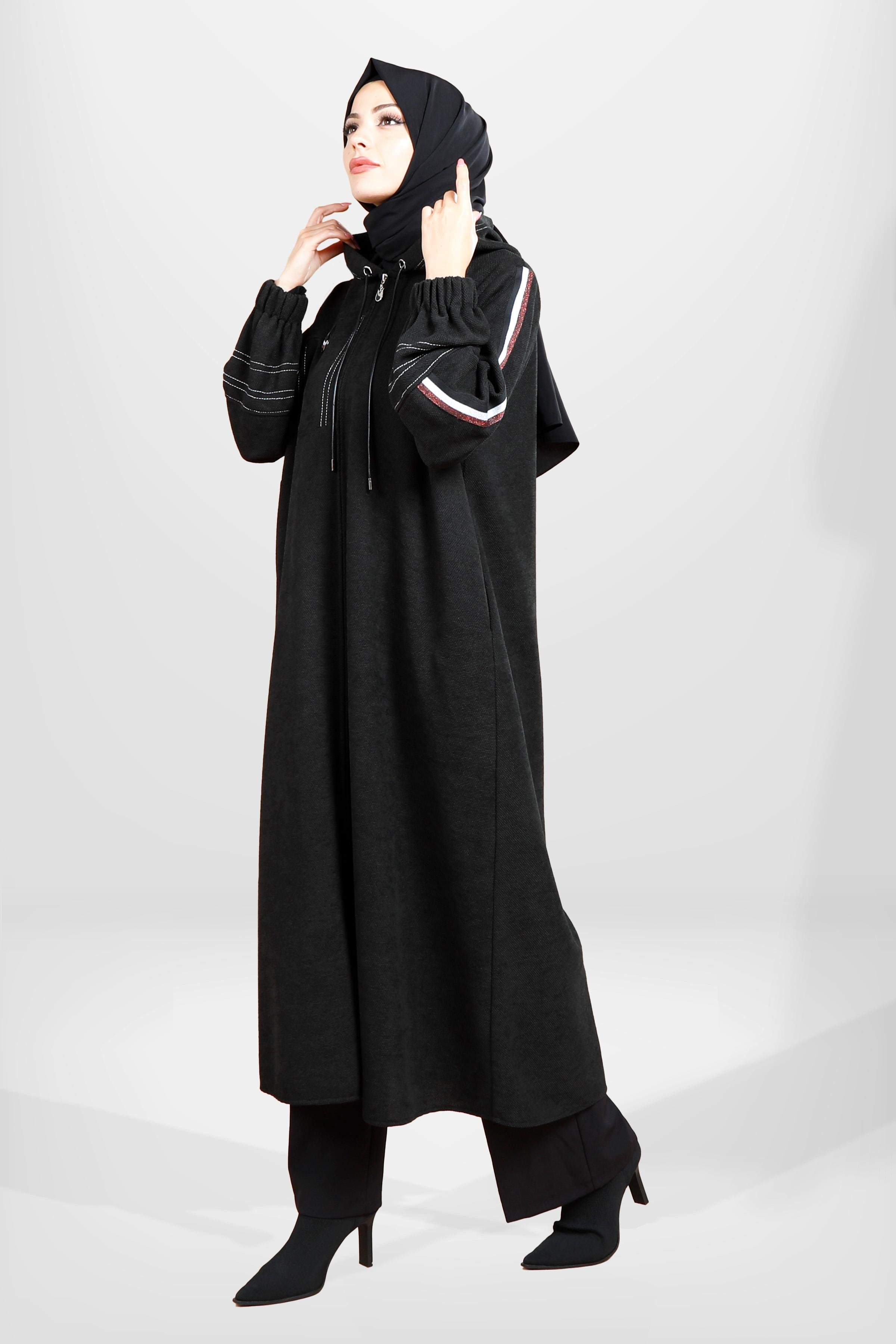 Beyza-3800 SPOR FERACE SİYAH ŞÖNİL
