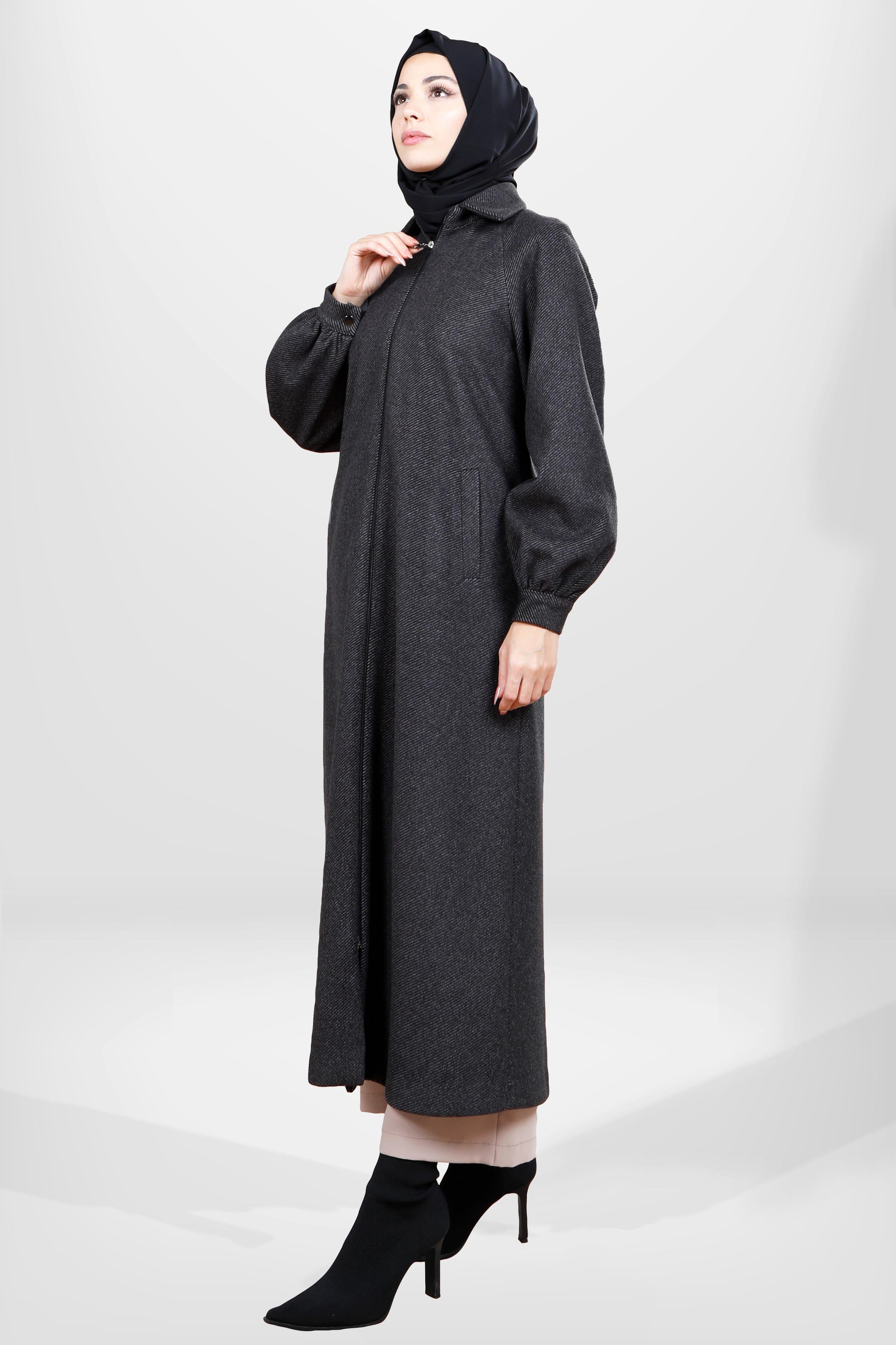 Beyza-3807 MANTO SİYAH