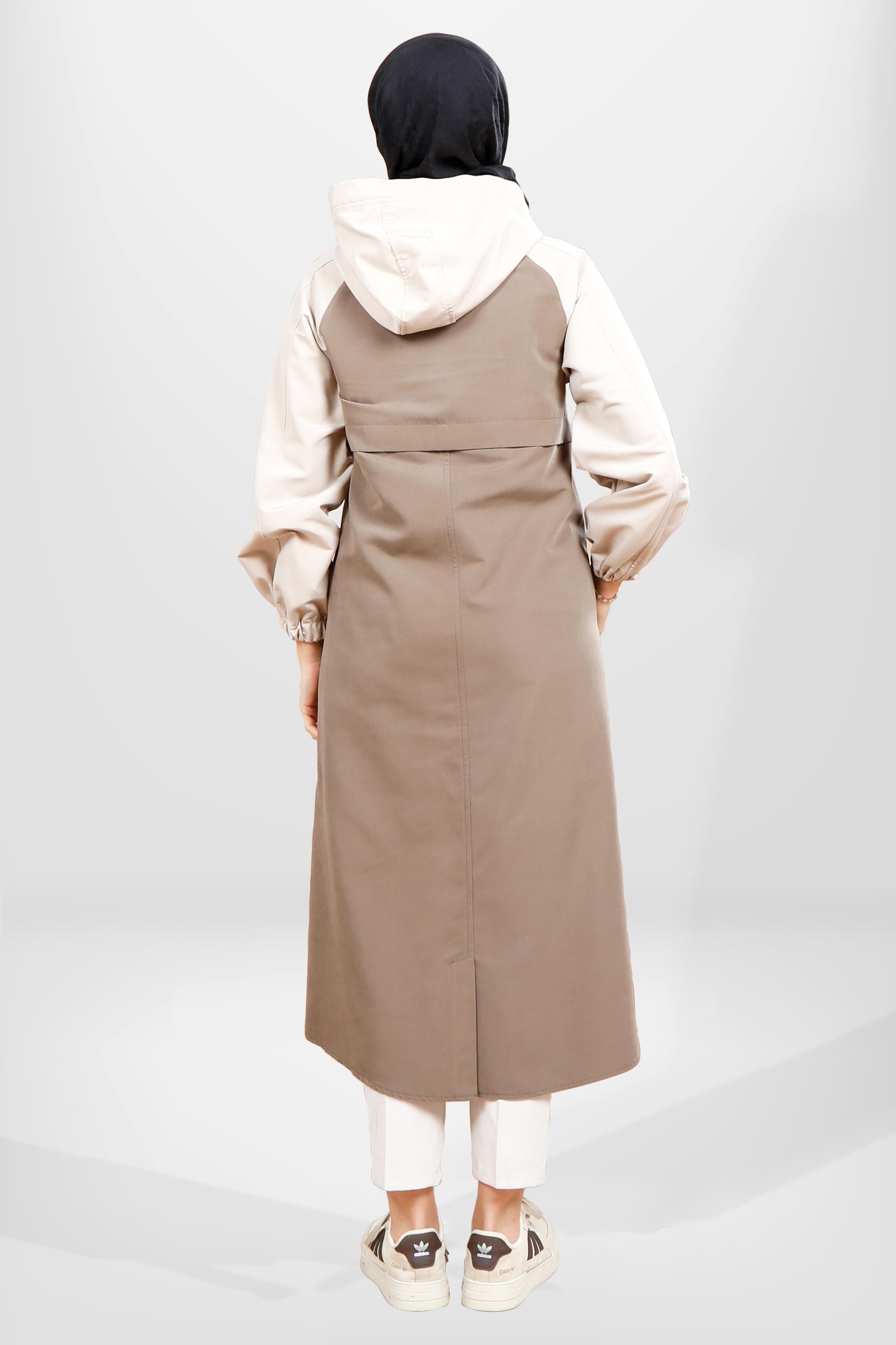 Beyza-3808 TRENÇ TOPRAK