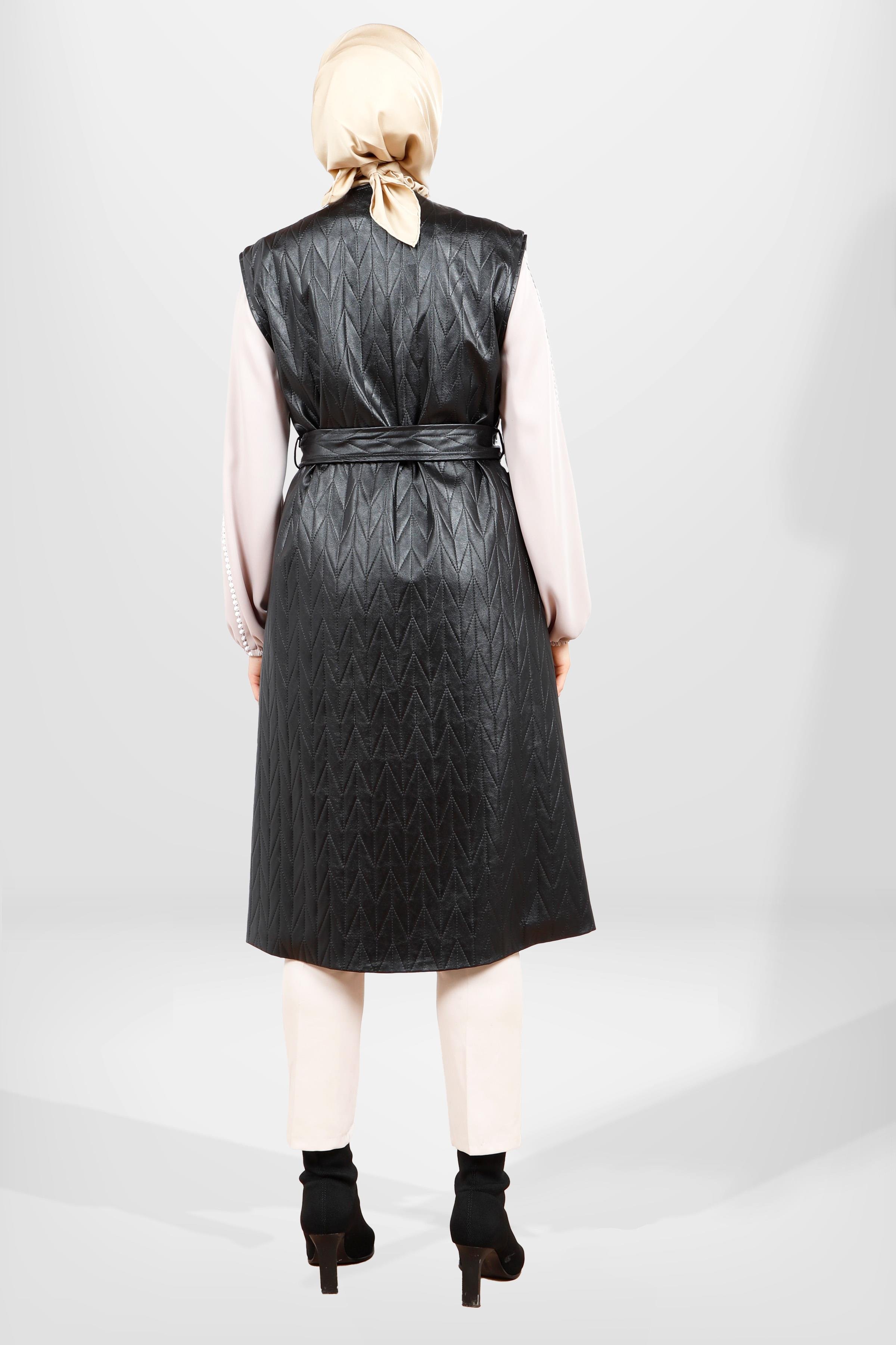 Beyza-3819 YELEK SİYAH