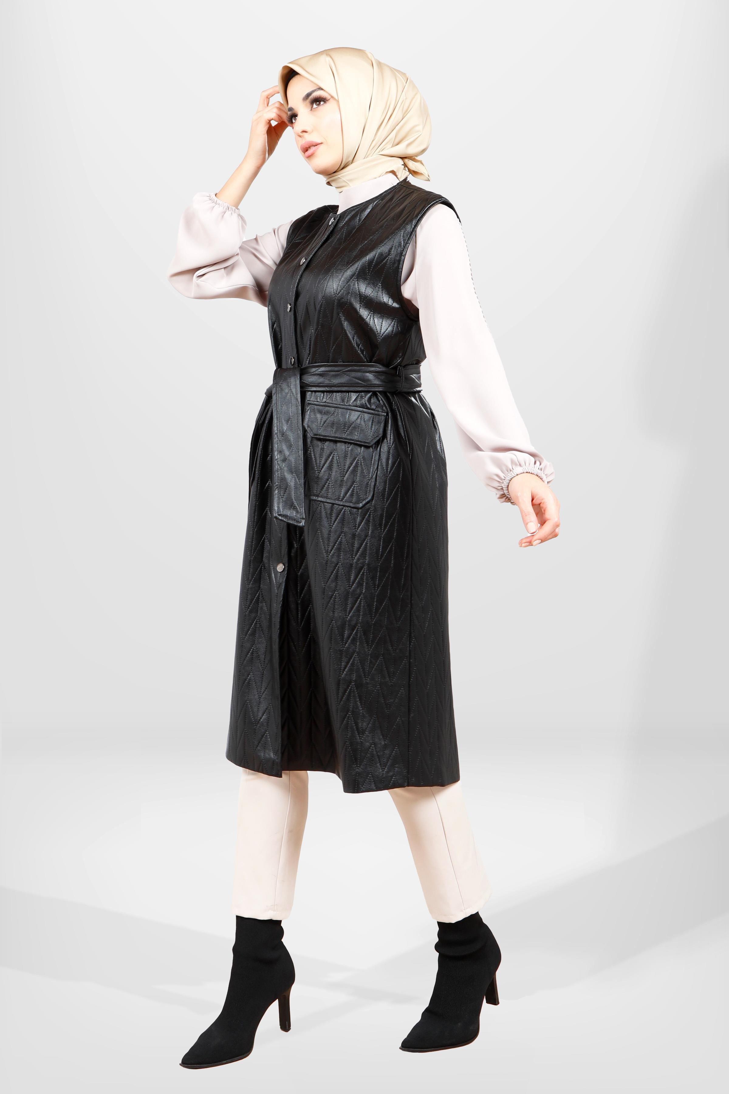 Beyza-3819 YELEK SİYAH