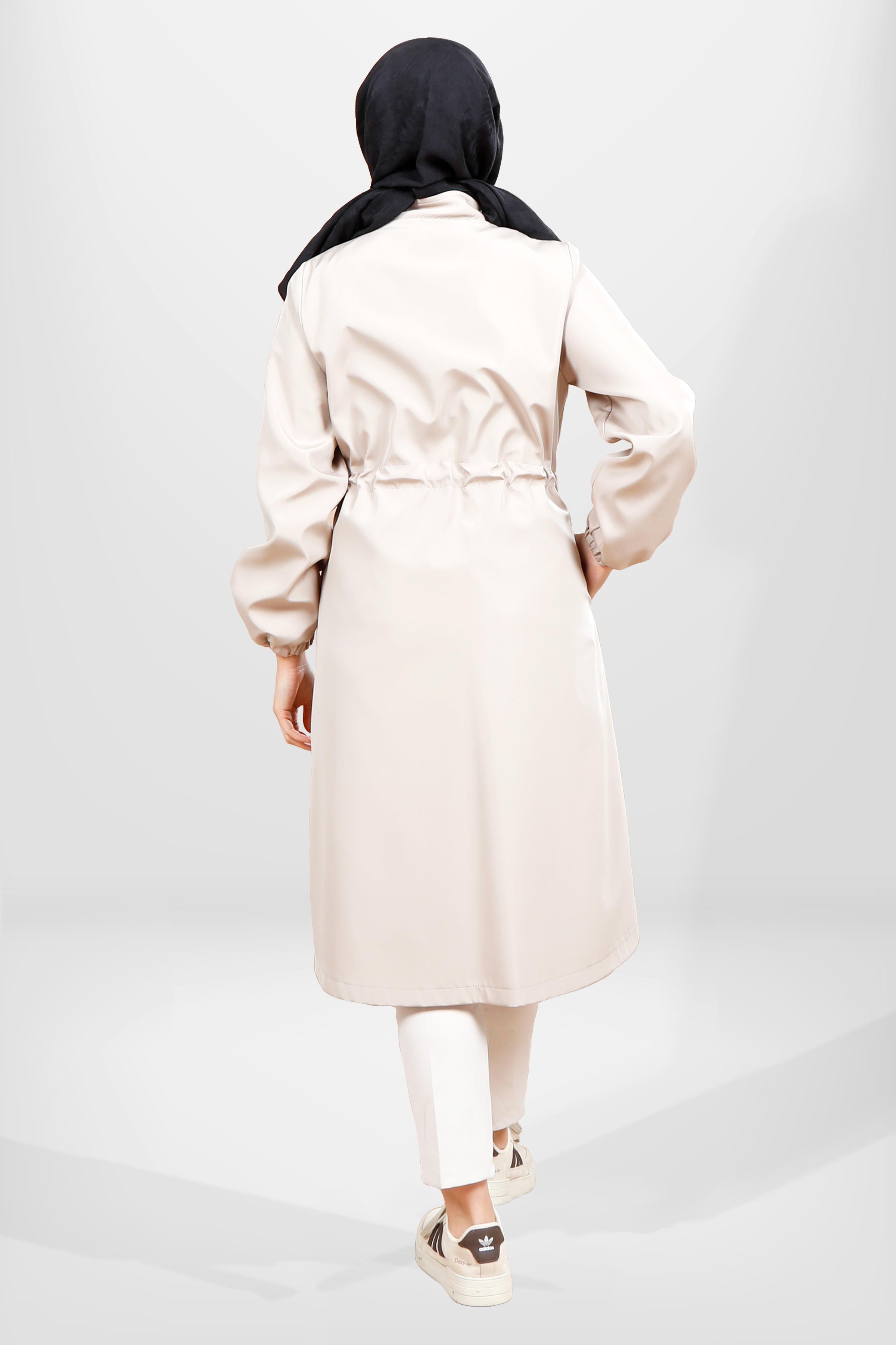 Beyza-3830 YAĞMURLUK BONDİT BEJ