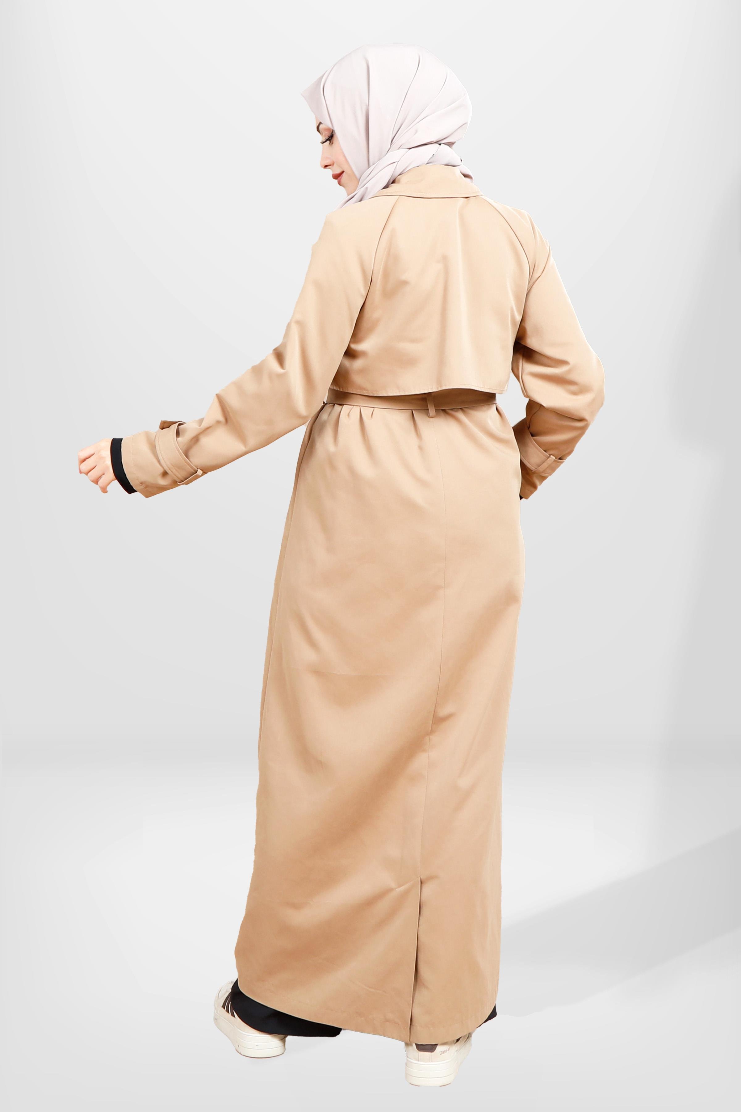 Beyza-3840 TRENÇKOT UZUN BEJ