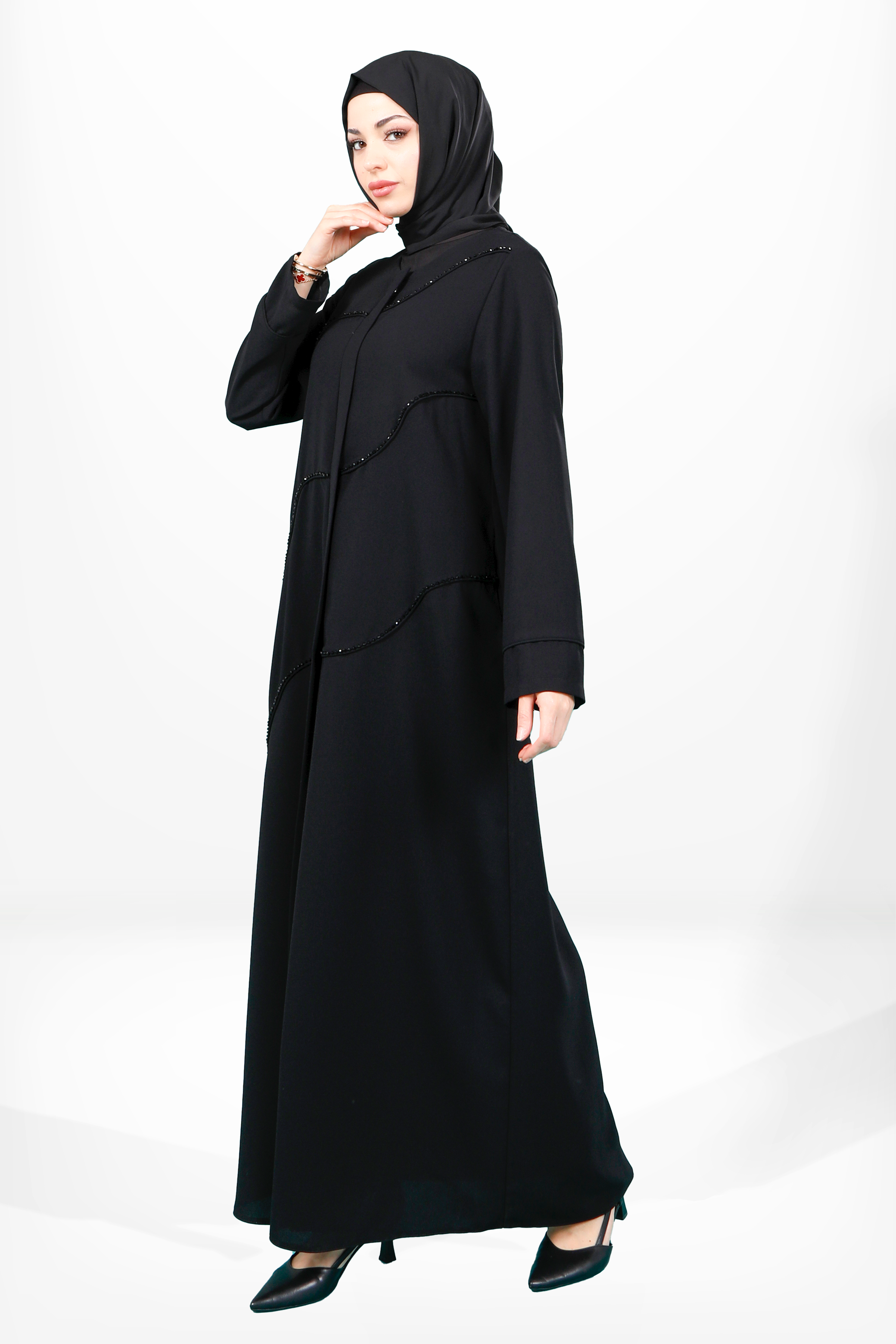 Beyza-3867 FERACE SİYAH