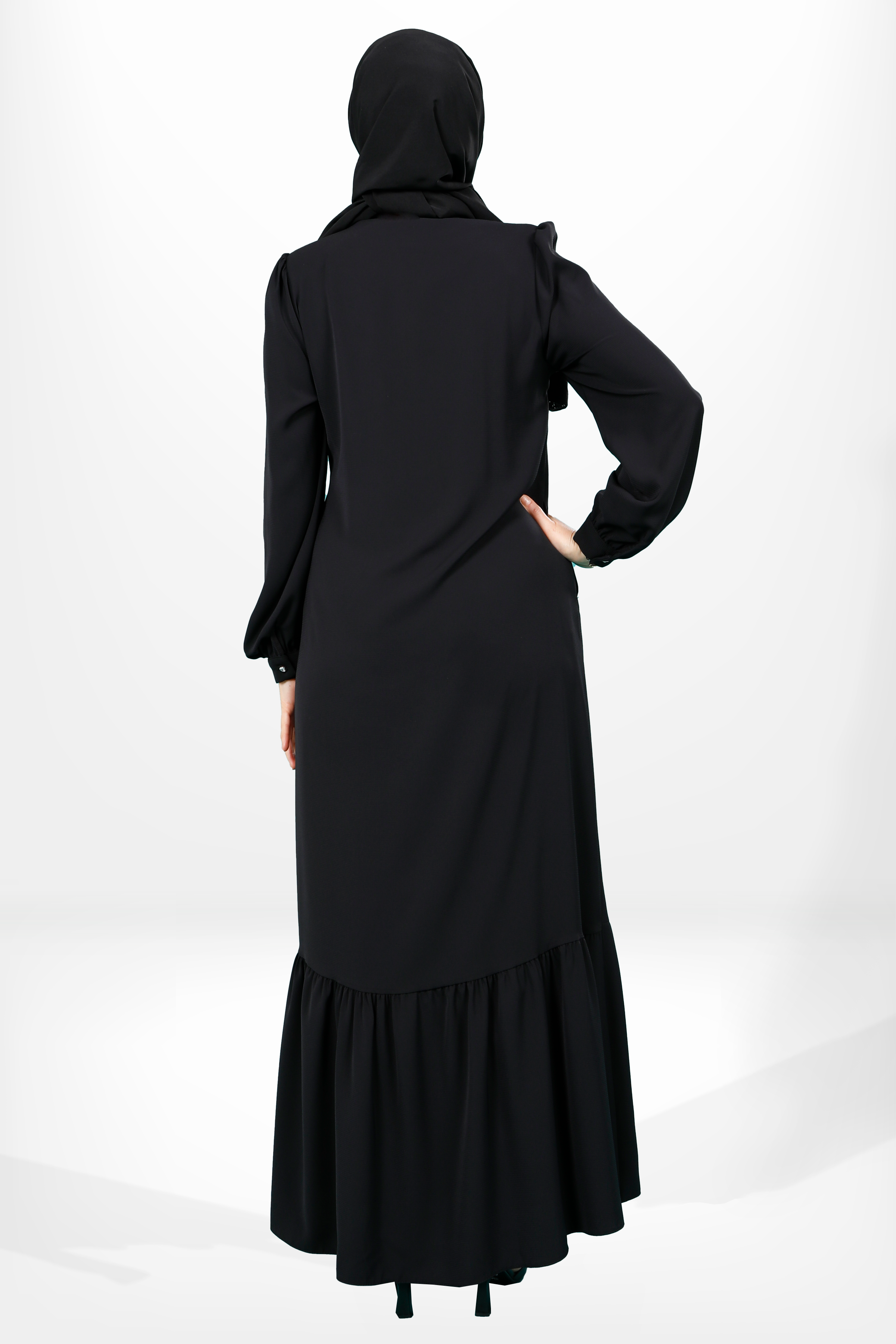 Beyza-3877 FERACE SİYAH