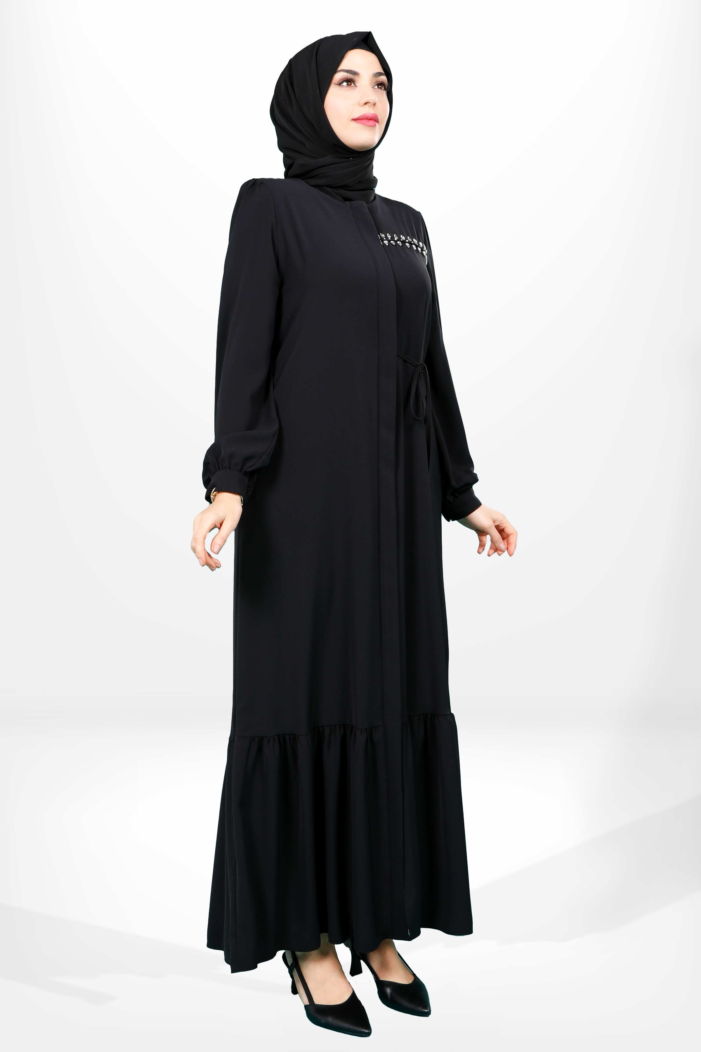 Beyza-3877 FERACE SİYAH