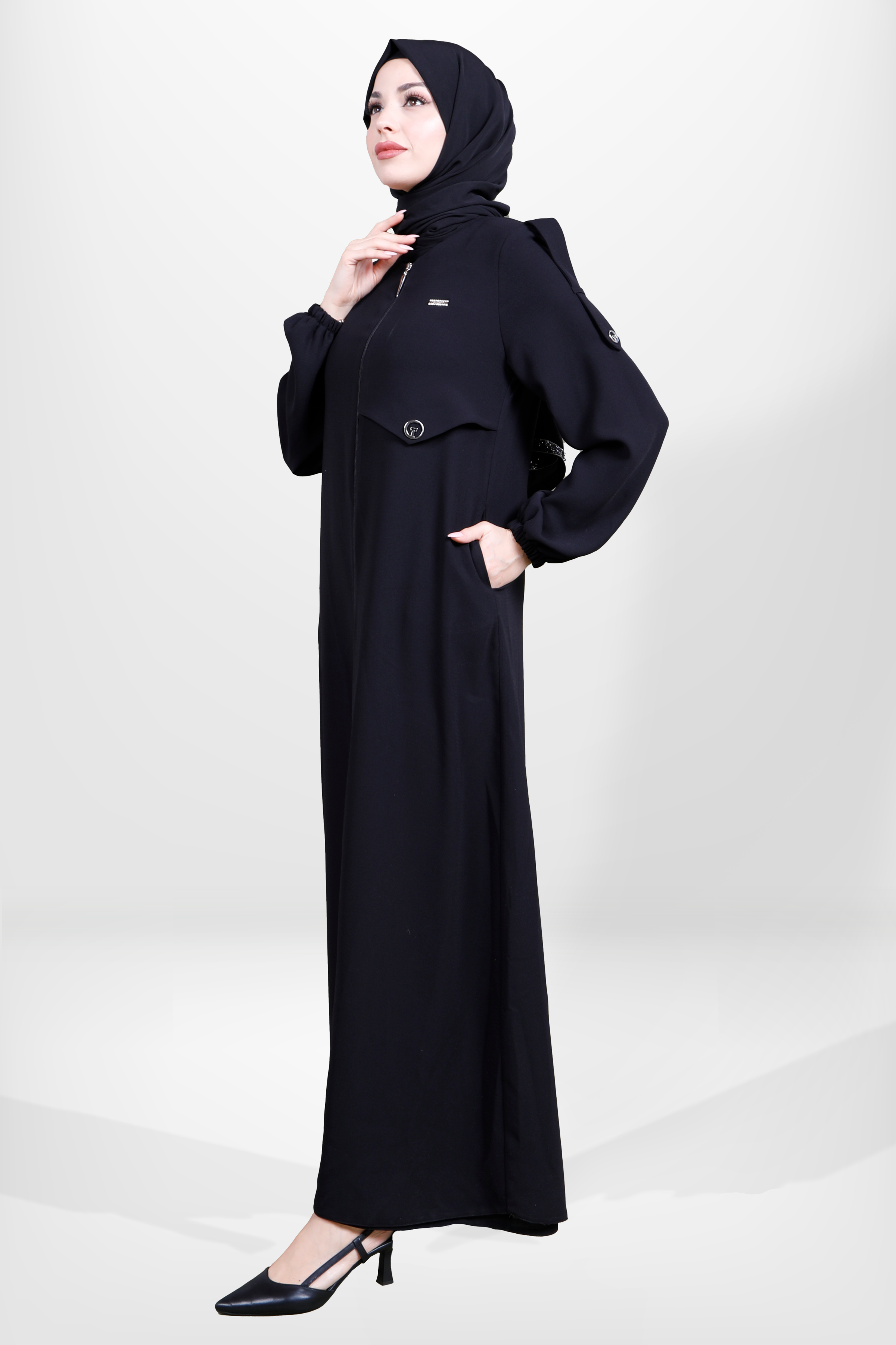 Beyza-3885 FERACE SİYAH