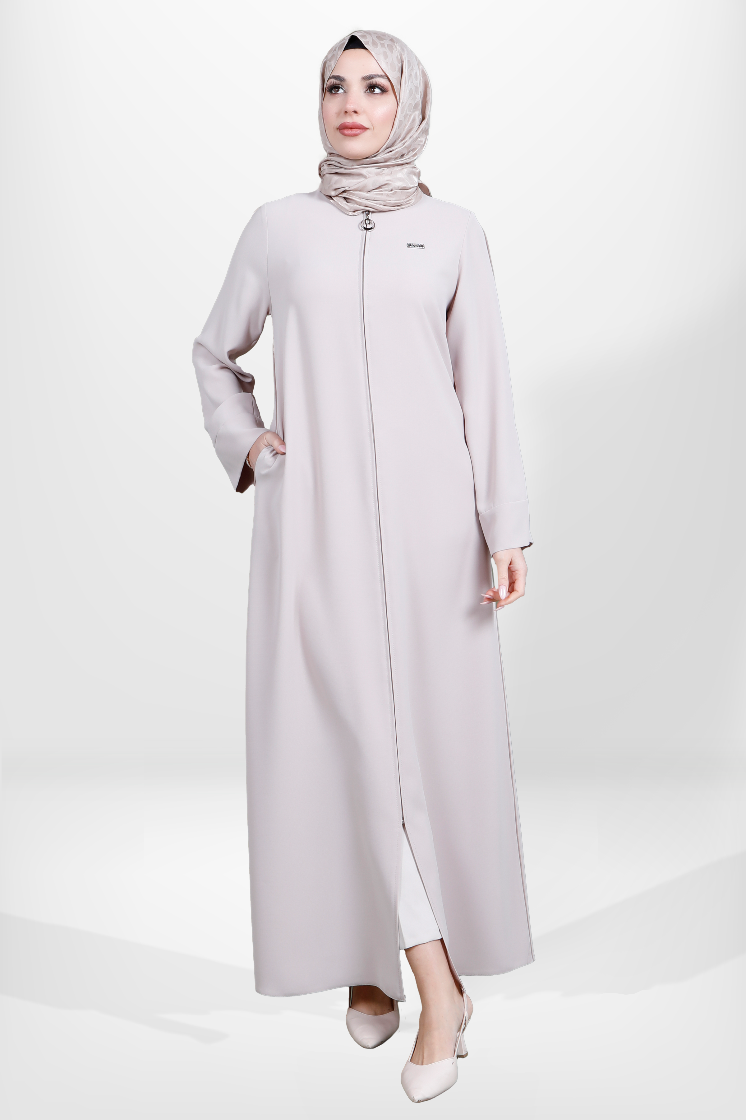 Beyza-3886 FERACE ETİKETLİ BEJ