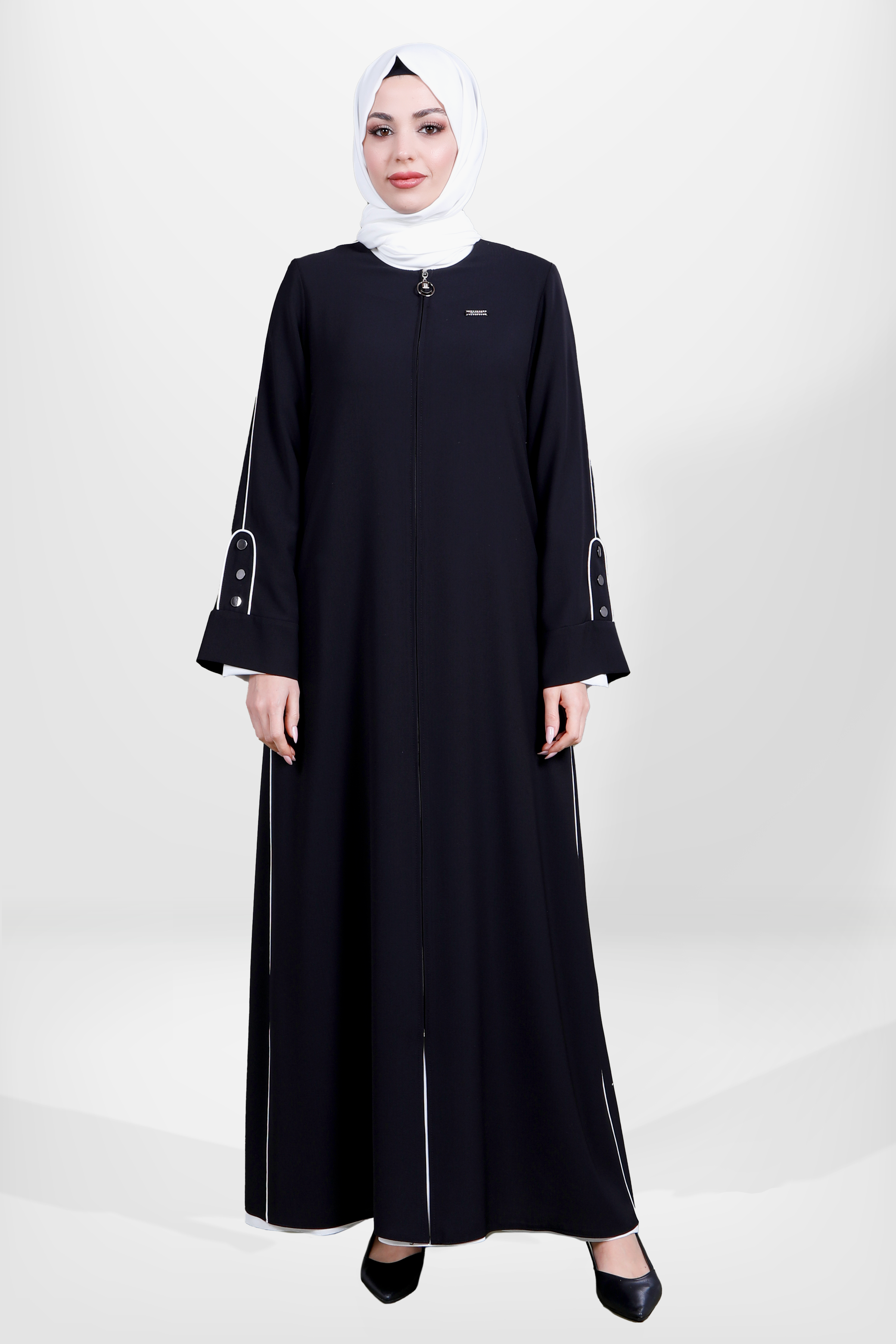 Beyza-3886 FERACE ETİKETLİ SİYAH