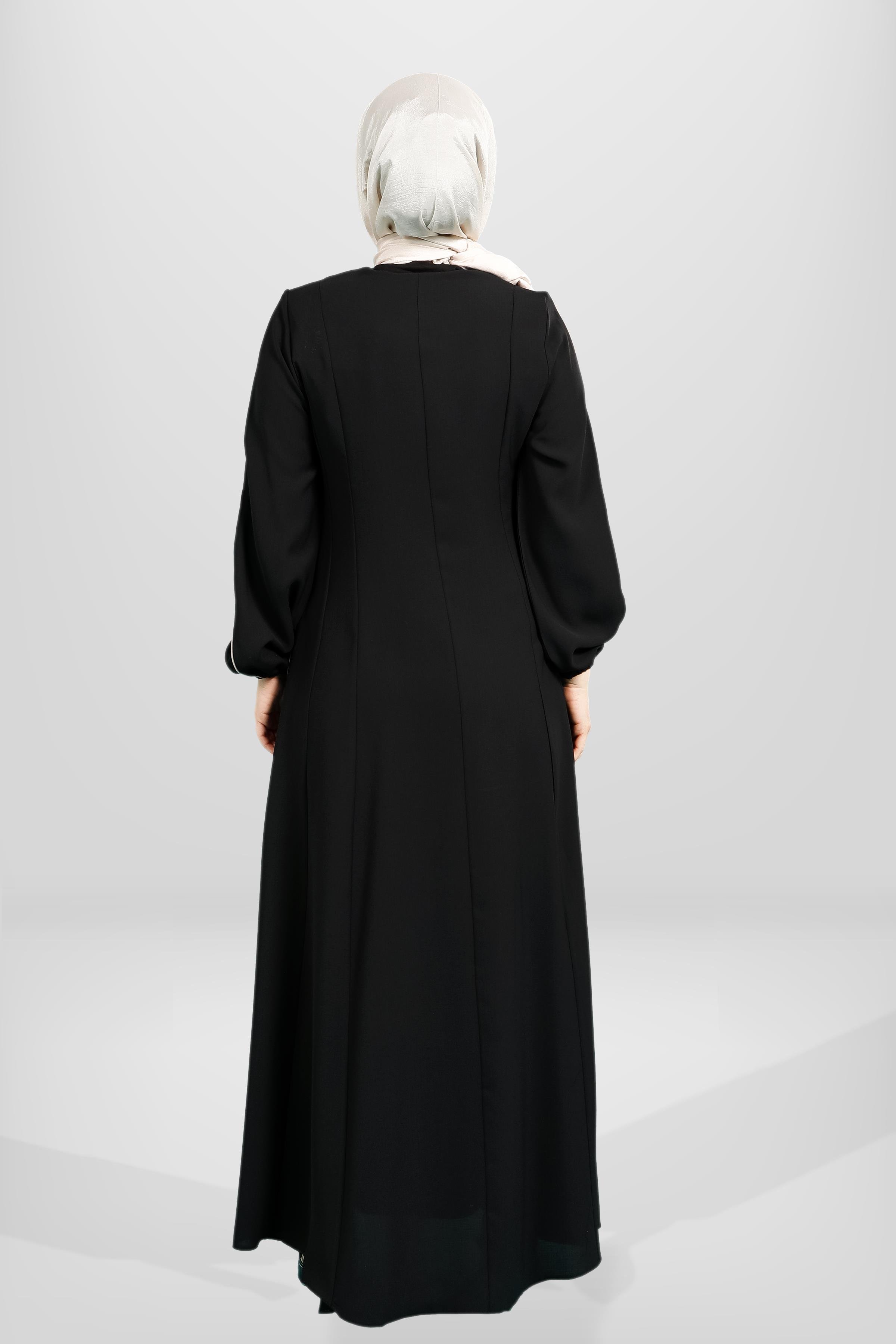 Beyza-3902 FERACE KLOŞ SİYAH