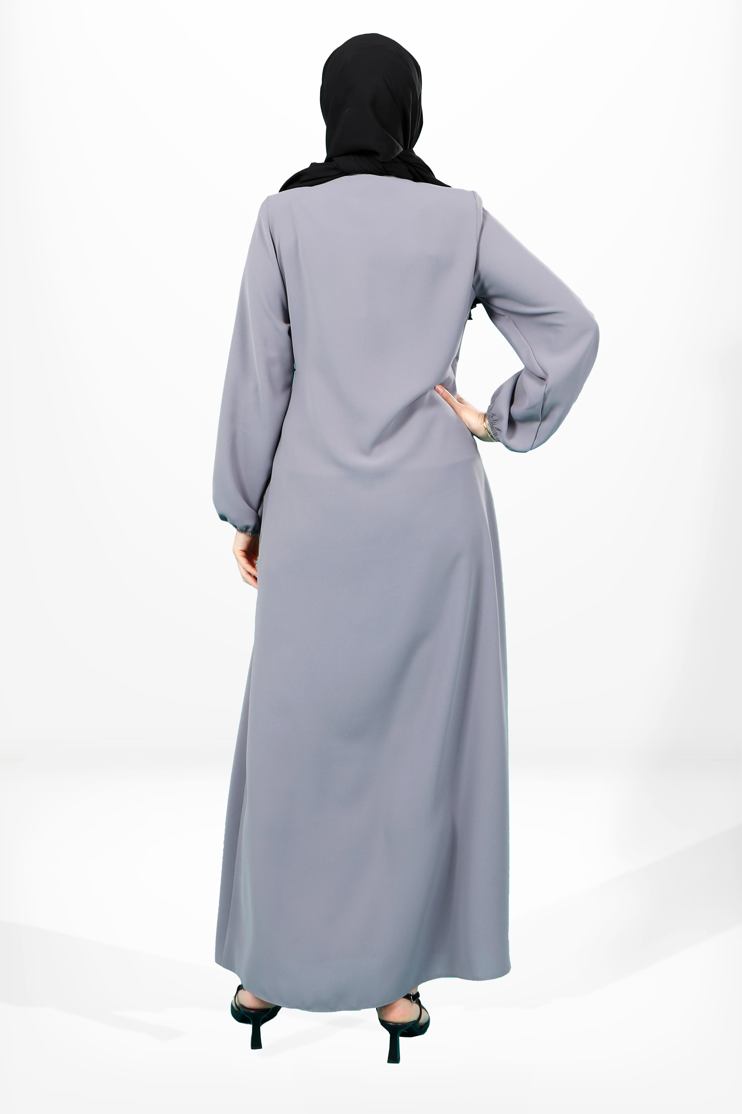 Beyza-3906 FERACE GRİ