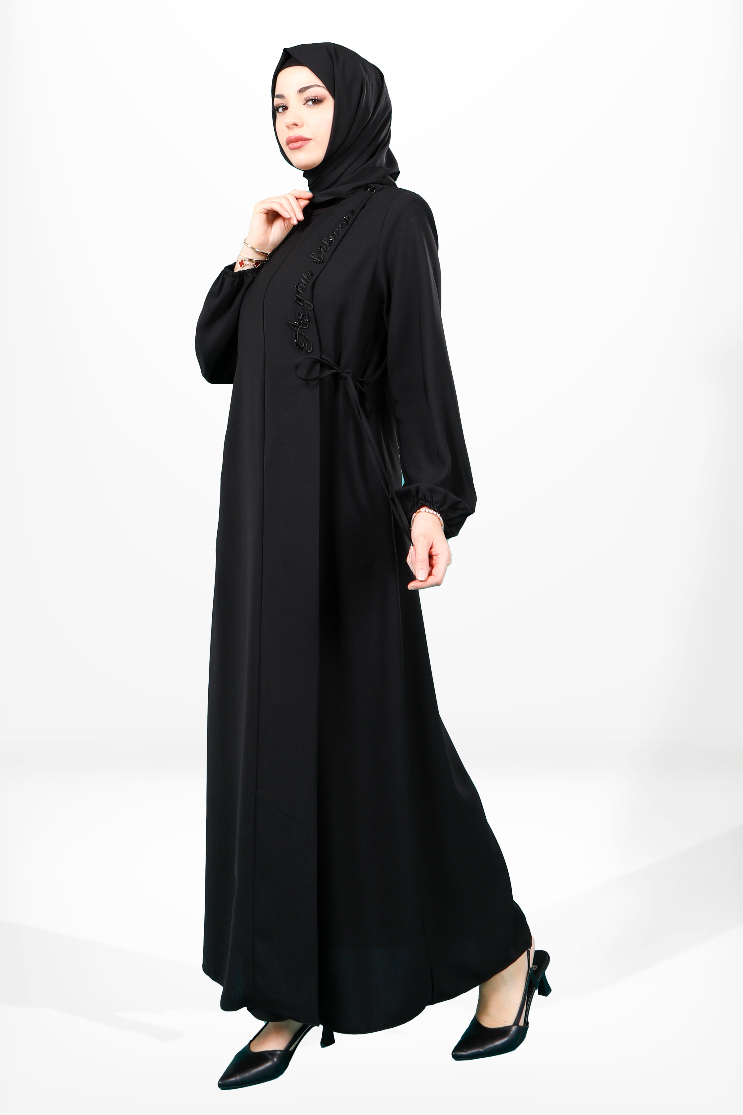 Beyza-3906 FERACE SİYAH