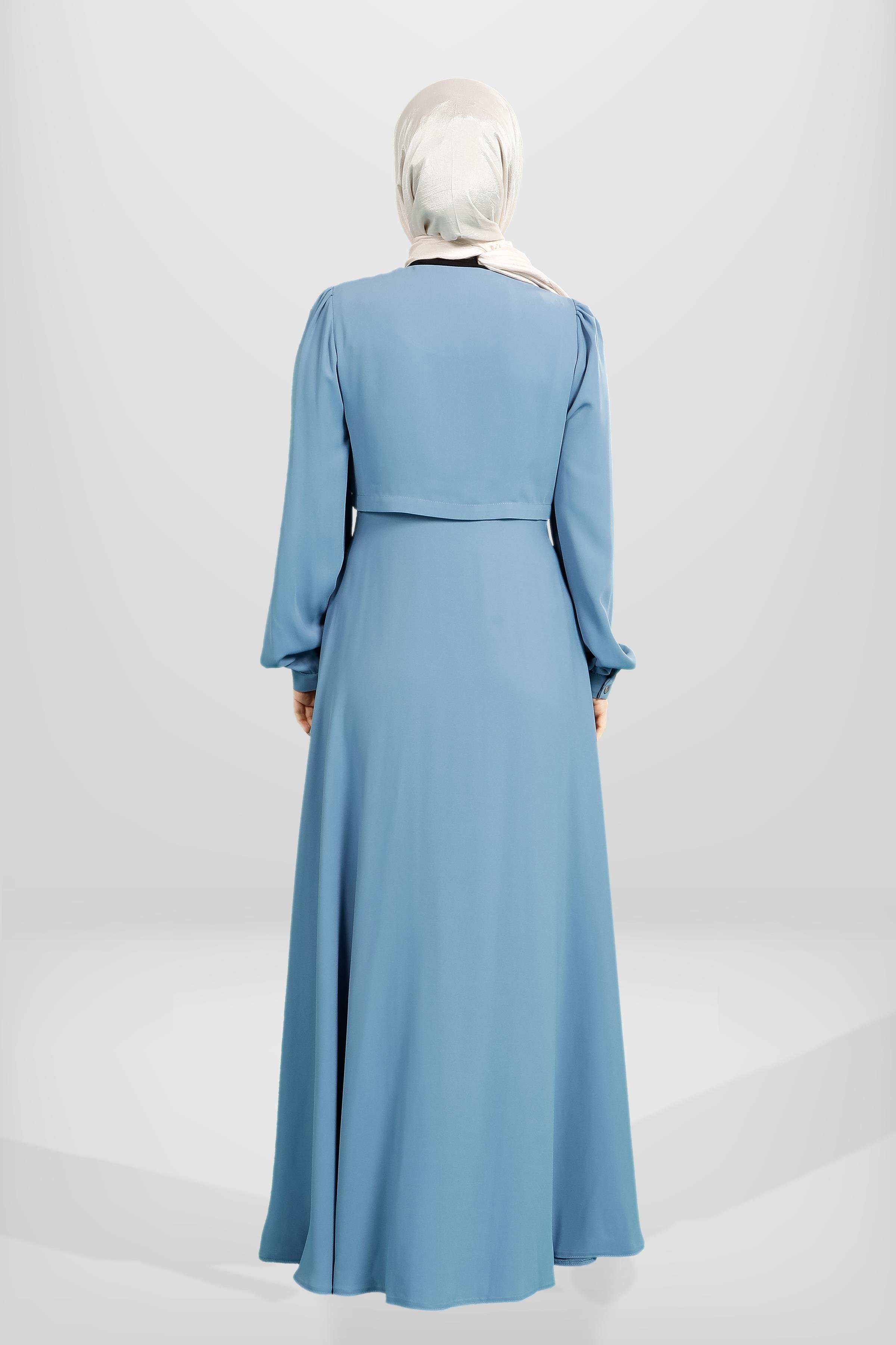 Beyza-3908 FERACE KLOŞ İNDİGO