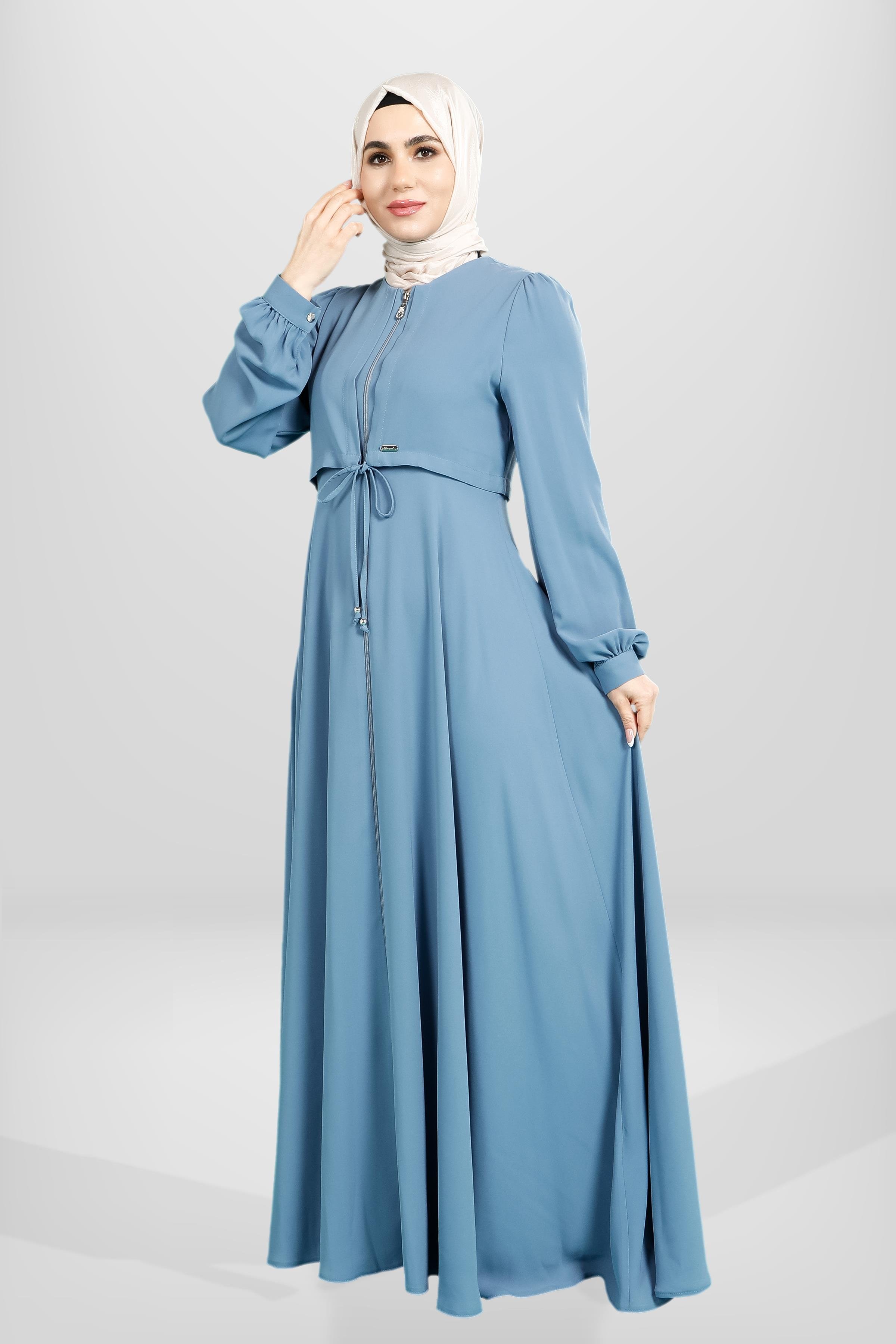 Beyza-3908 FERACE KLOŞ İNDİGO