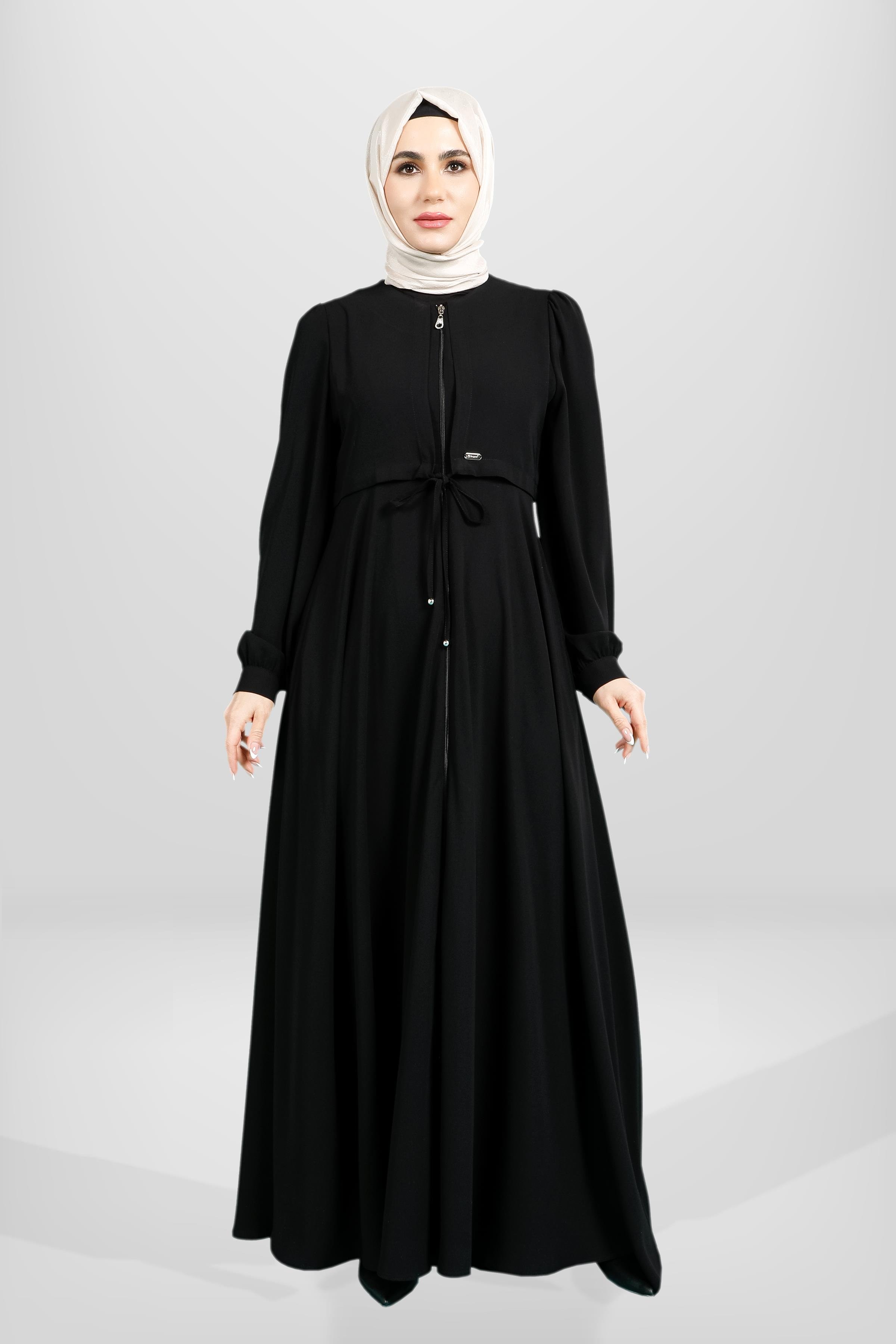 Beyza-3908 FERACE KLOŞ SİYAH