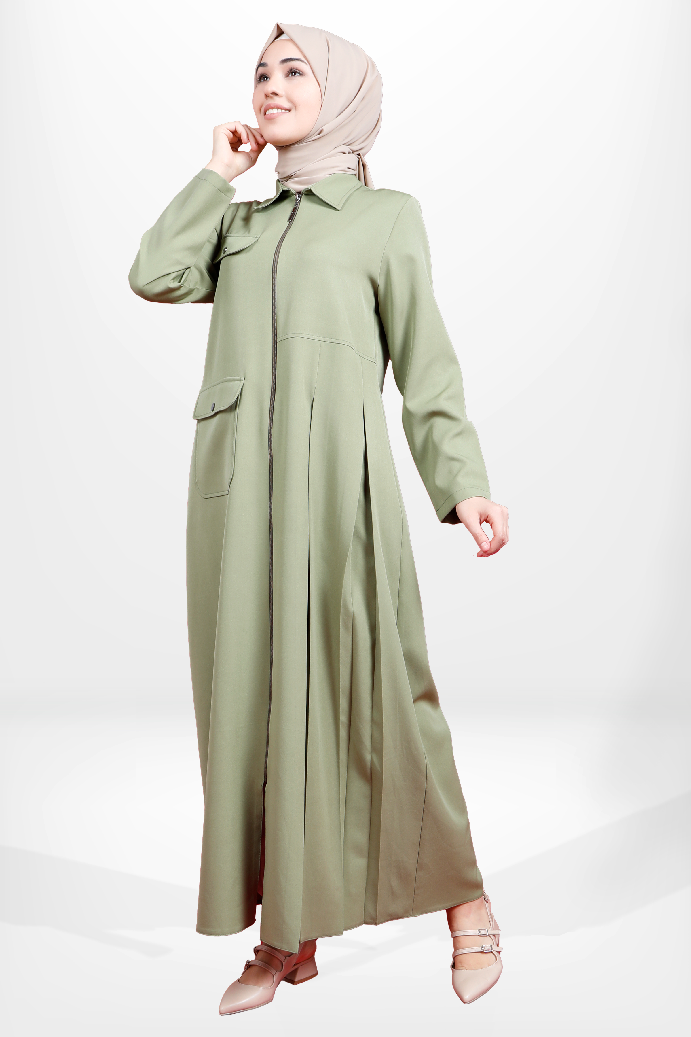 Beyza-3919 FERACE YEŞİL