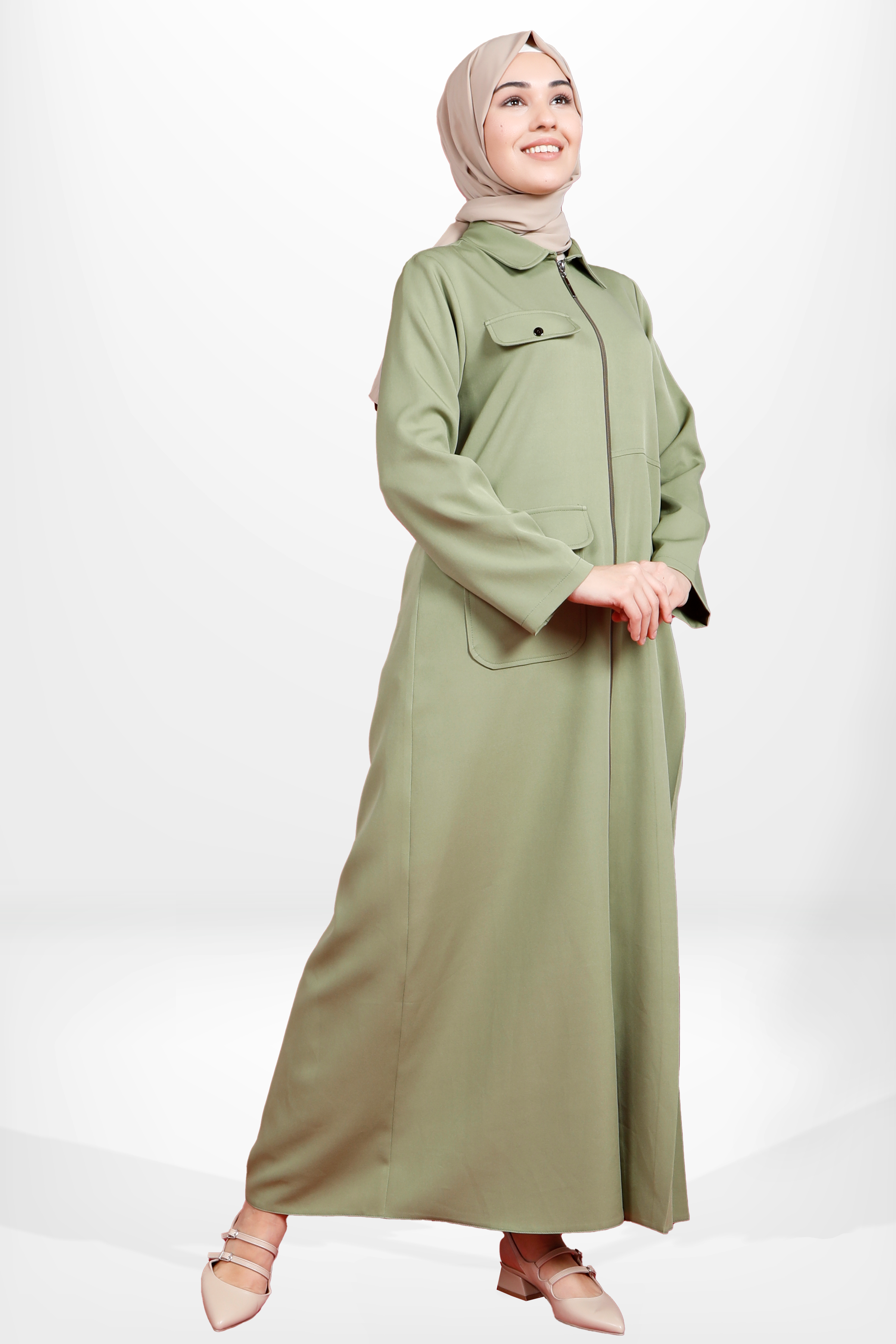 Beyza-3919 FERACE YEŞİL