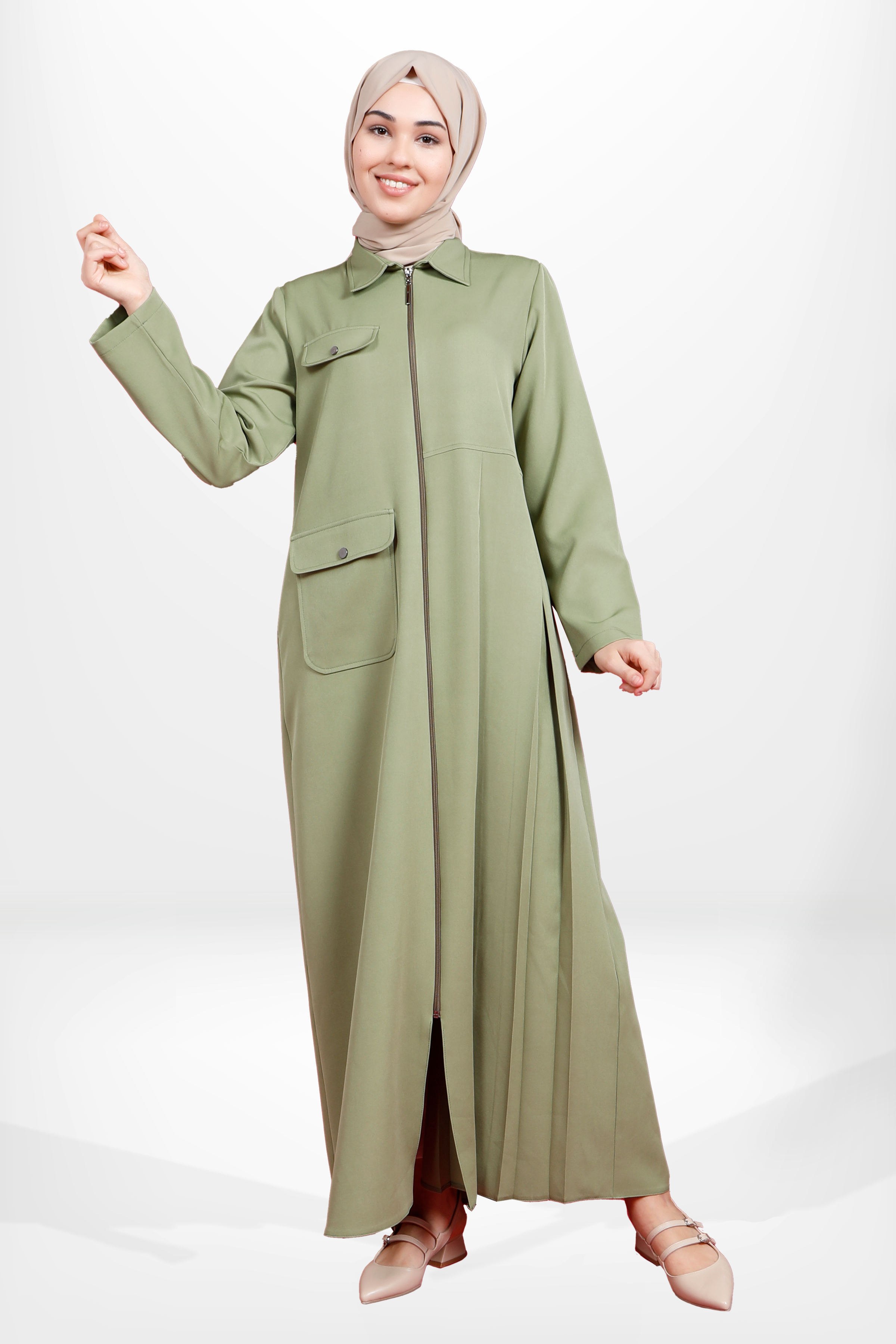 Beyza-3919 FERACE YEŞİL