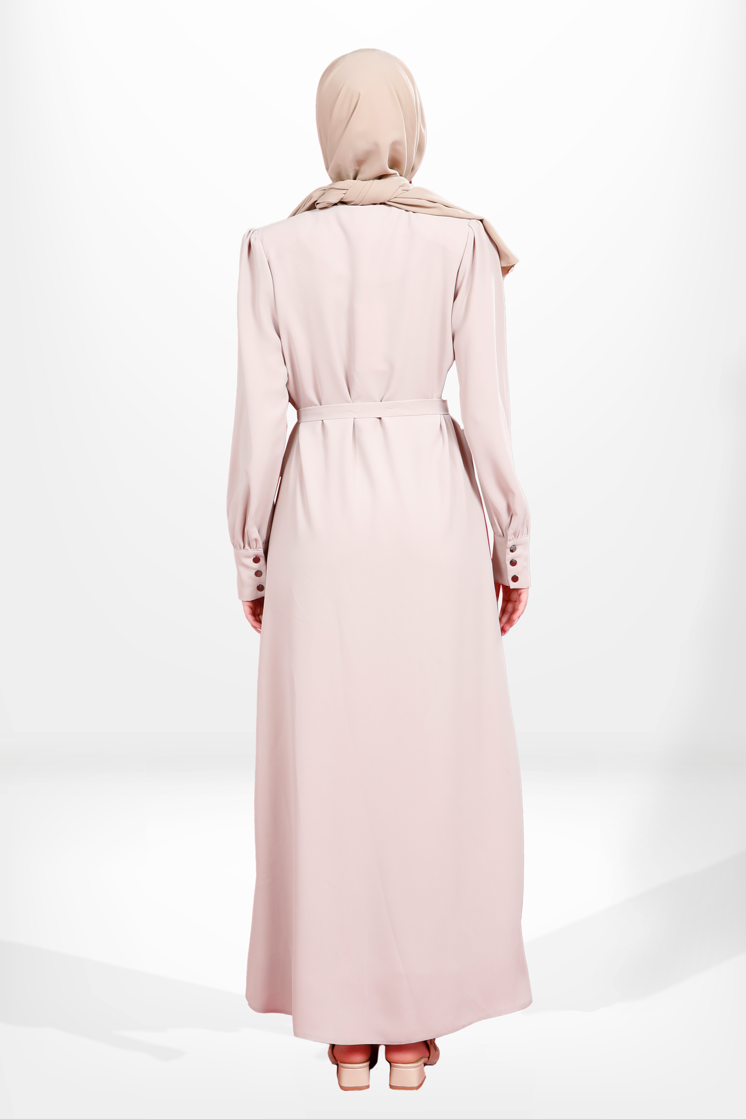 Beyza-3923 FERACE TOKALI BEJ