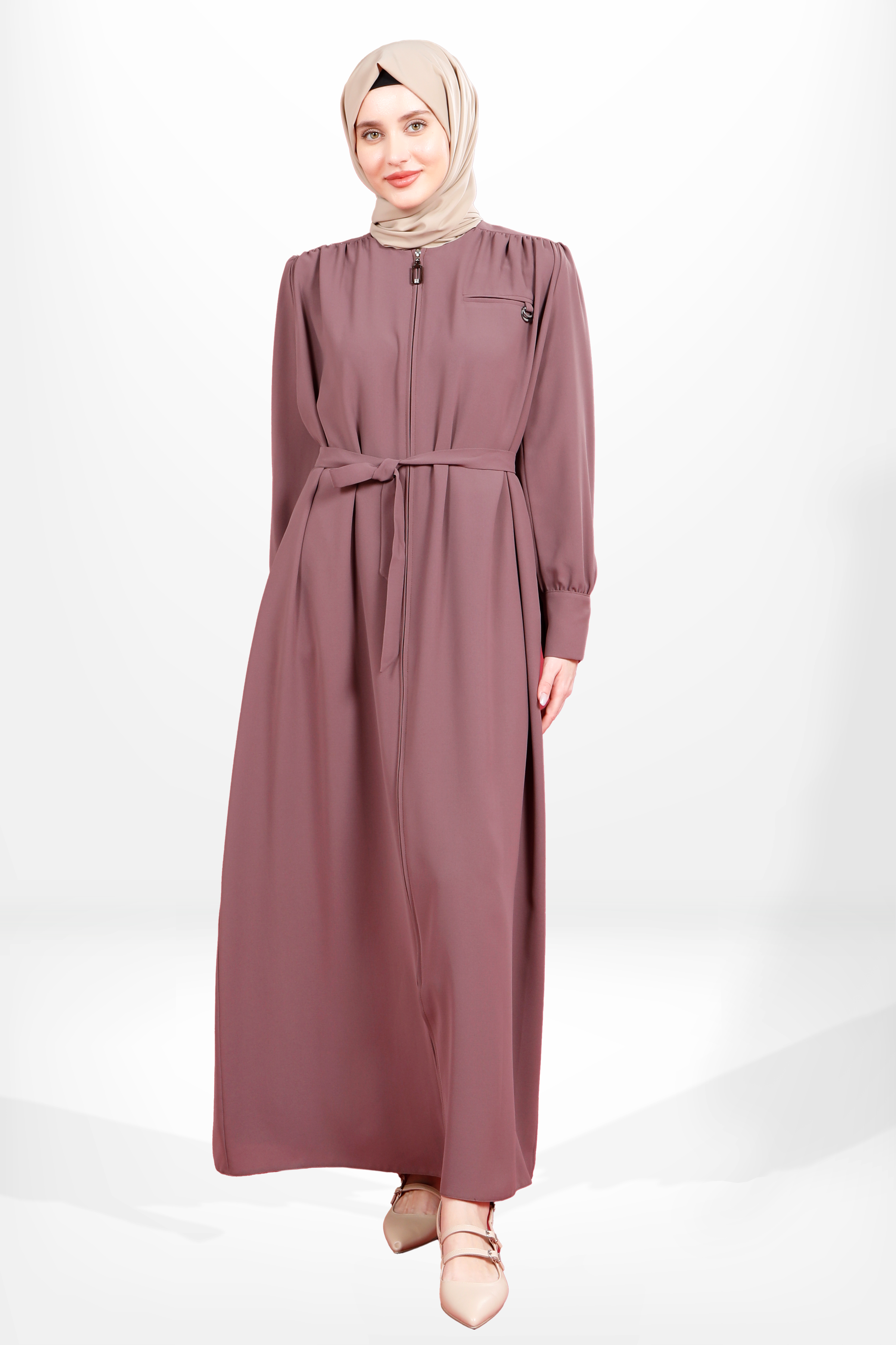 Beyza-3923 FERACE TOKALI GÜL KURUSU