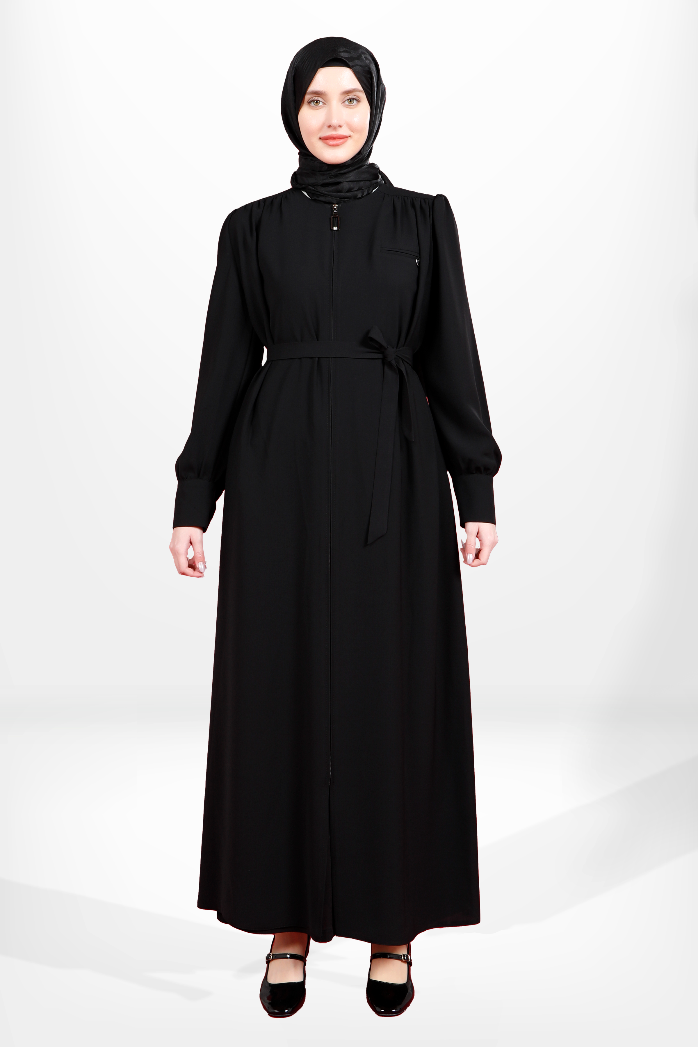 Beyza-3923 FERACE TOKALI SİYAH