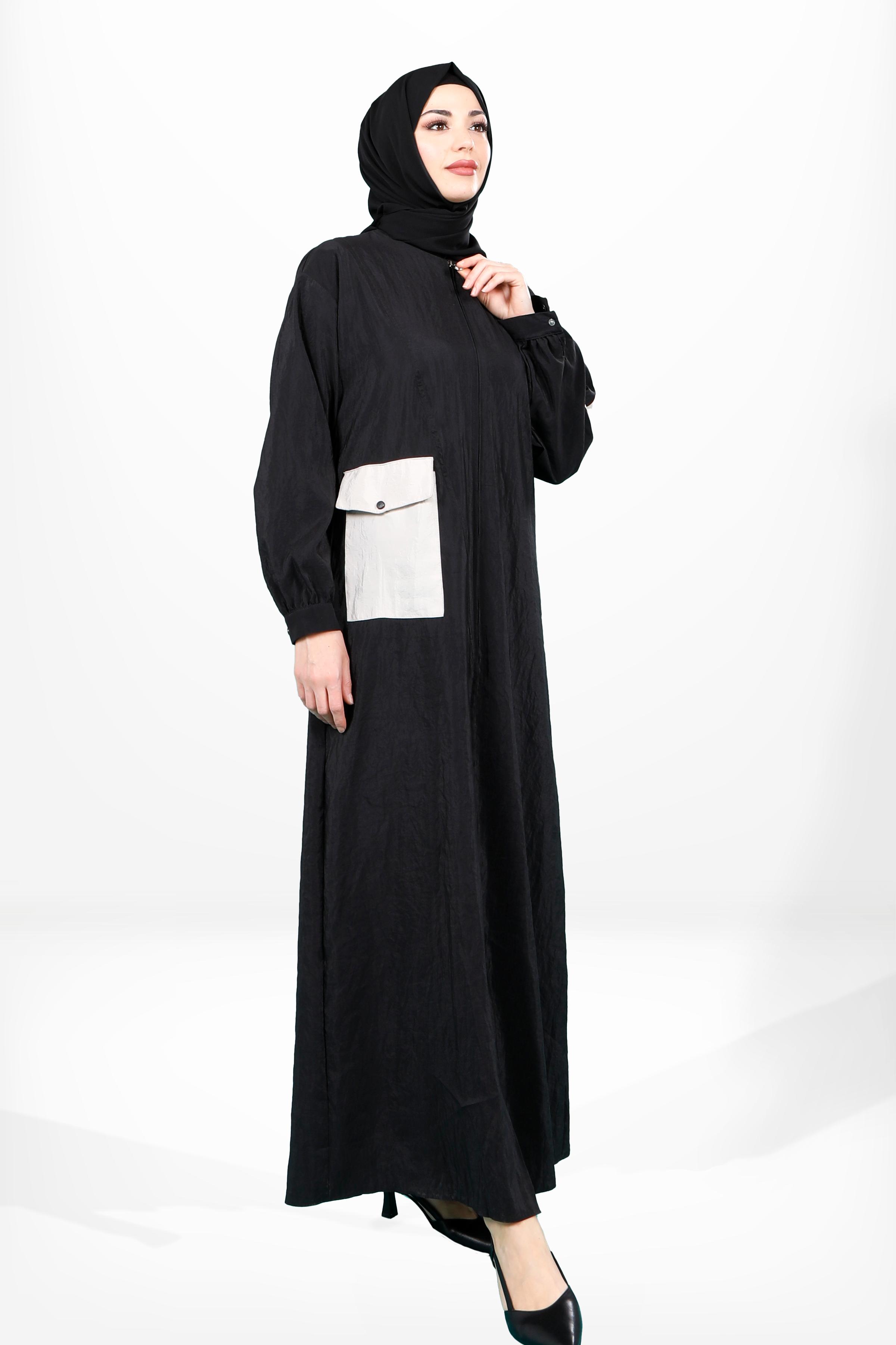 Beyza-3948 FERACE SPOR SİYAH