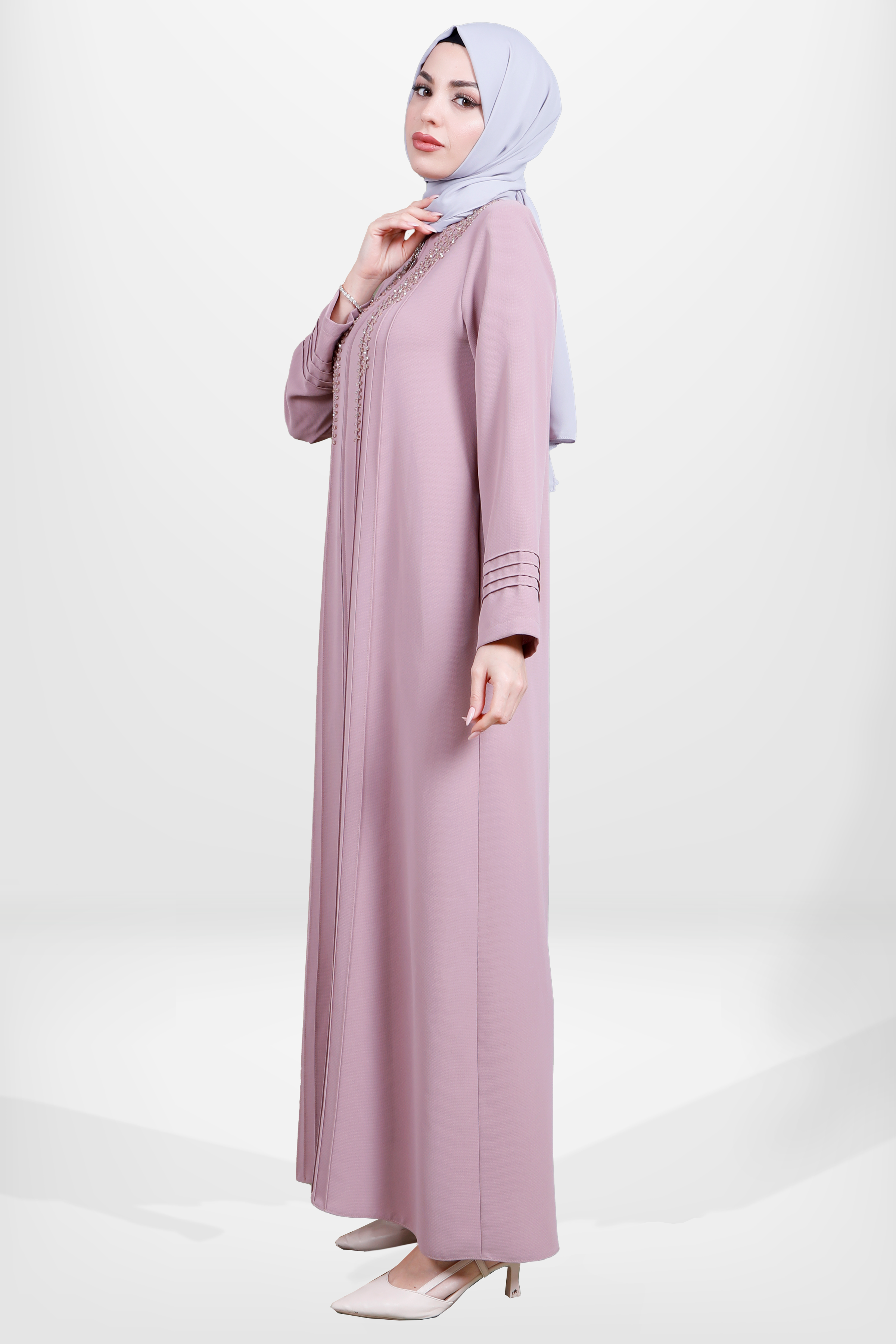 Beyza-3955 FERACE BONCUKLU PUDRA