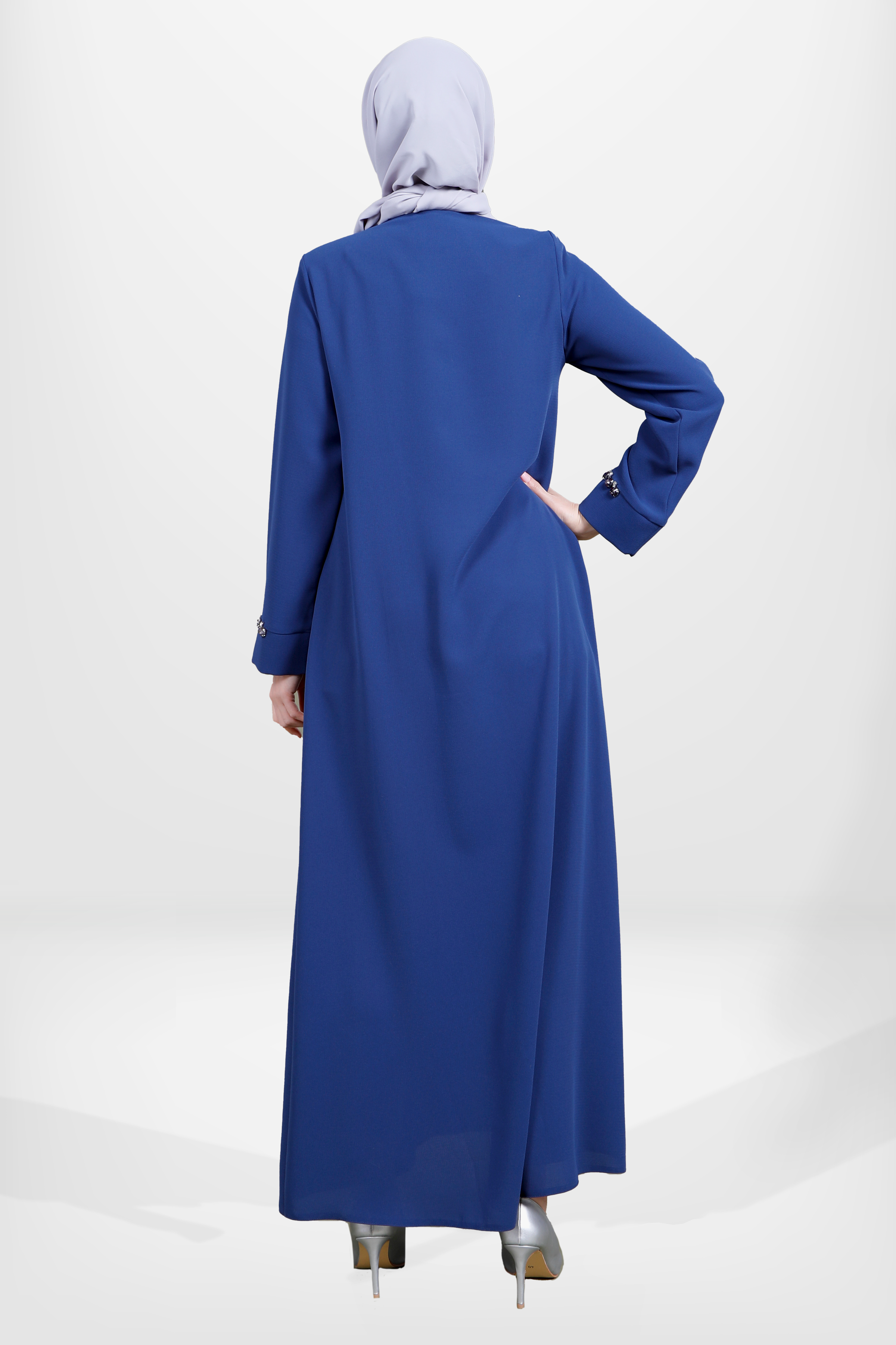 Beyza-3958 FERACE İŞLEMELİ İNDİGO