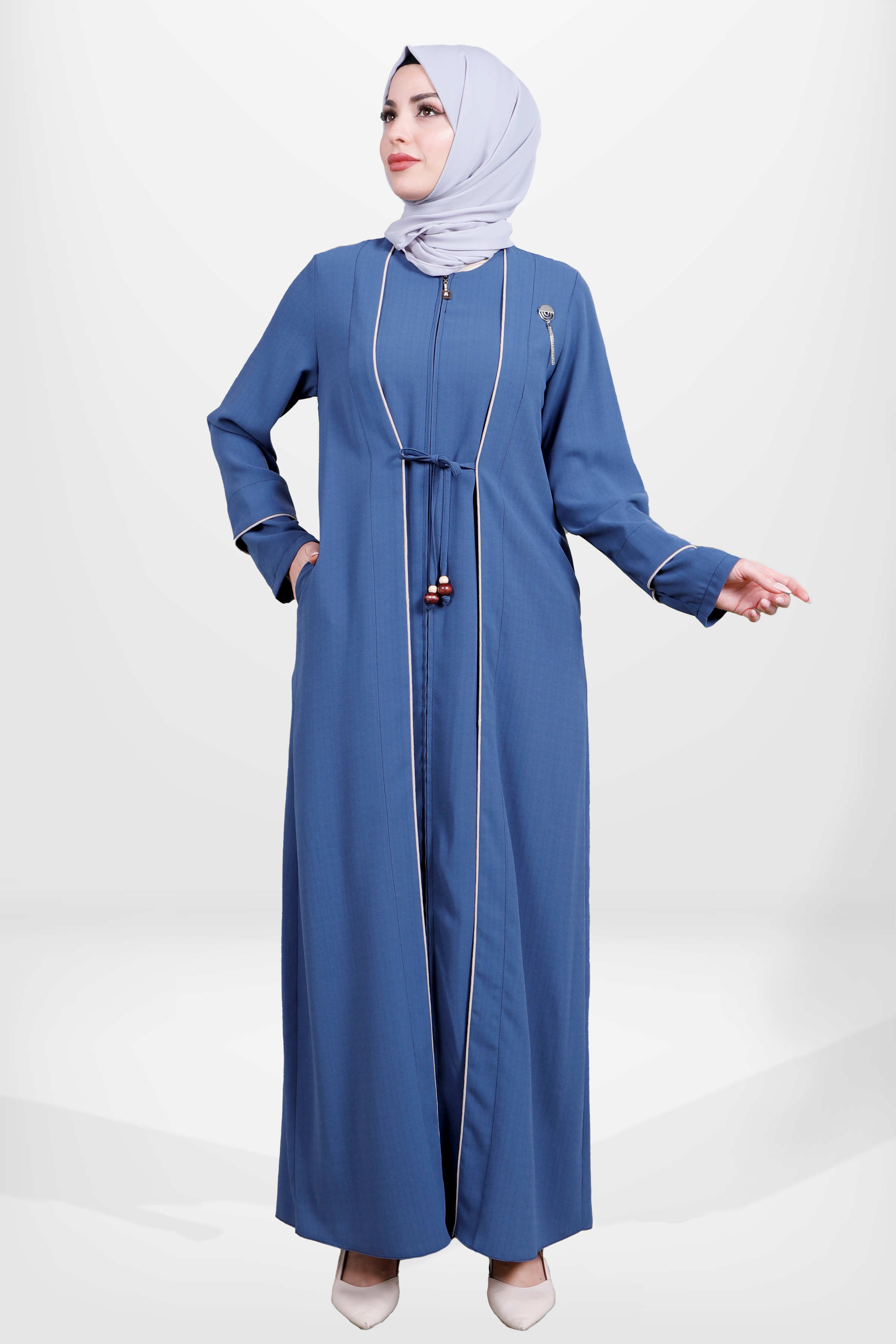 Beyza-3967 FERACE BAĞCIKLI İNDİGO