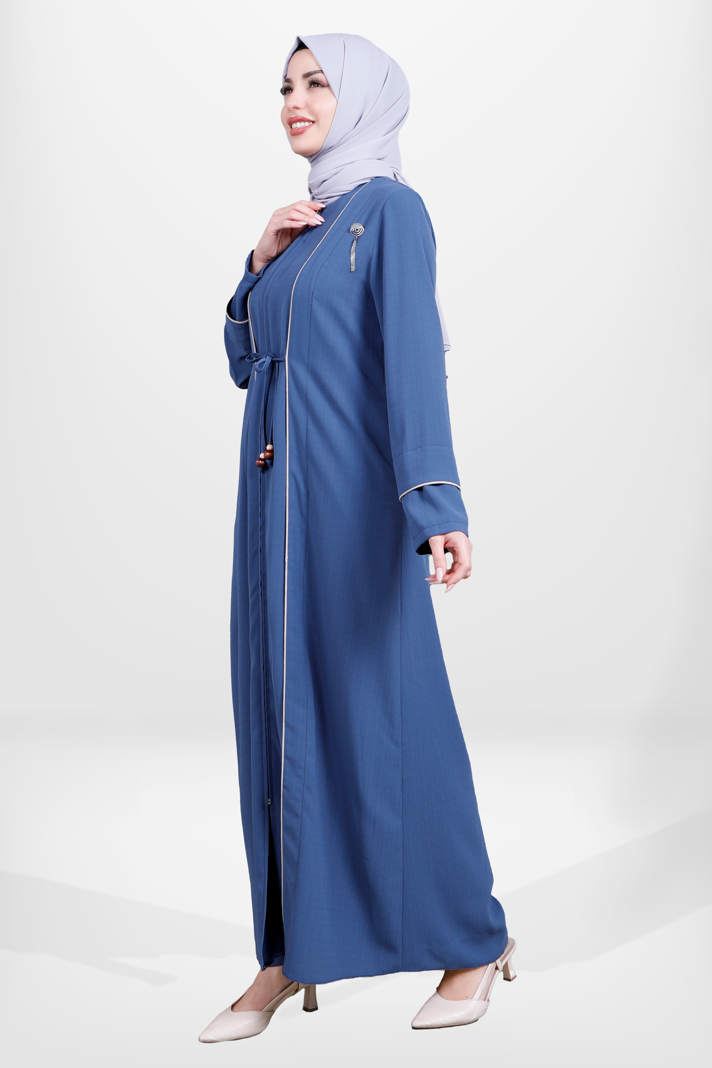 Beyza-3967 FERACE BAĞCIKLI İNDİGO