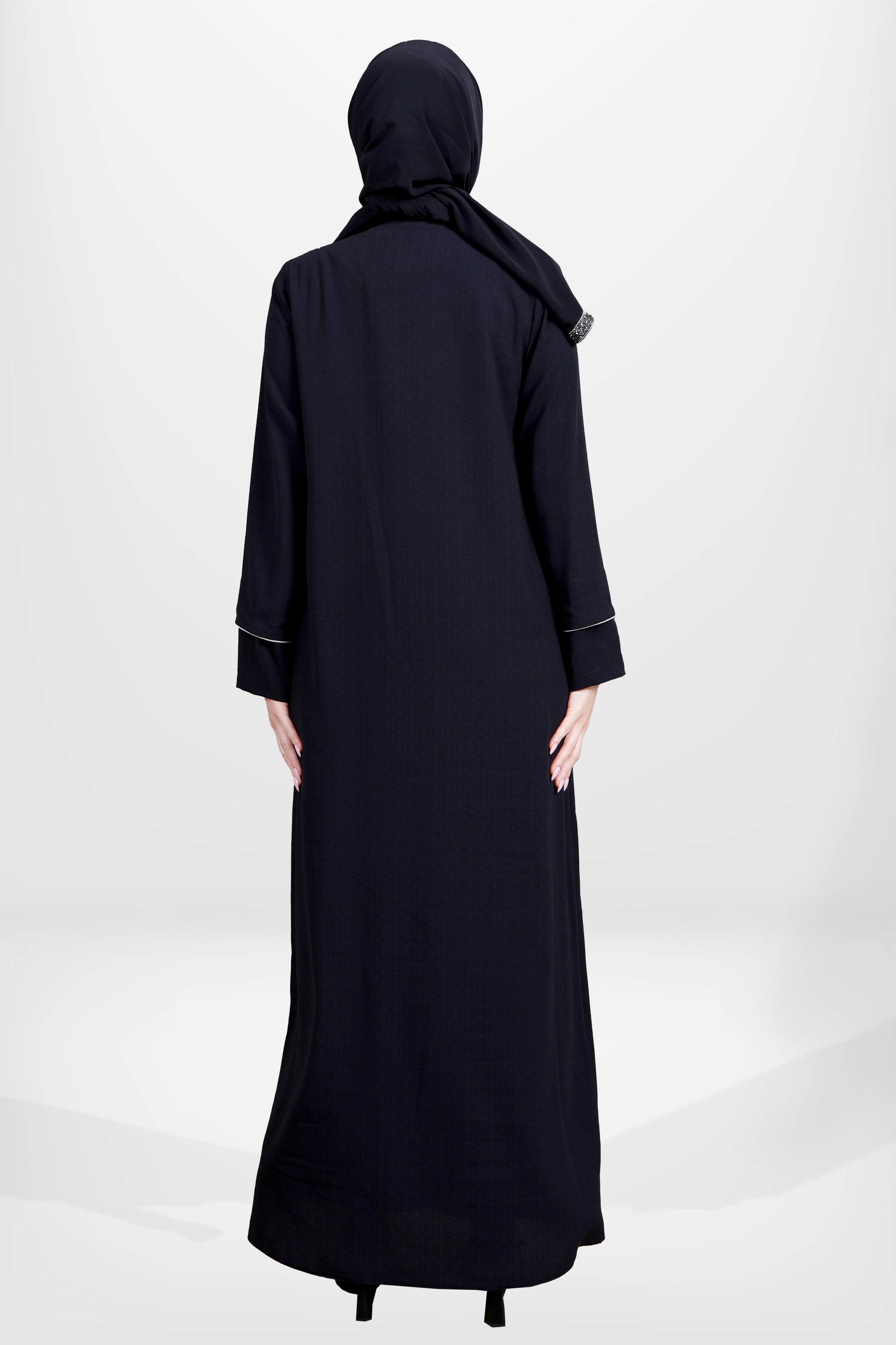 Beyza-3967 FERACE BAĞCIKLI SİYAH