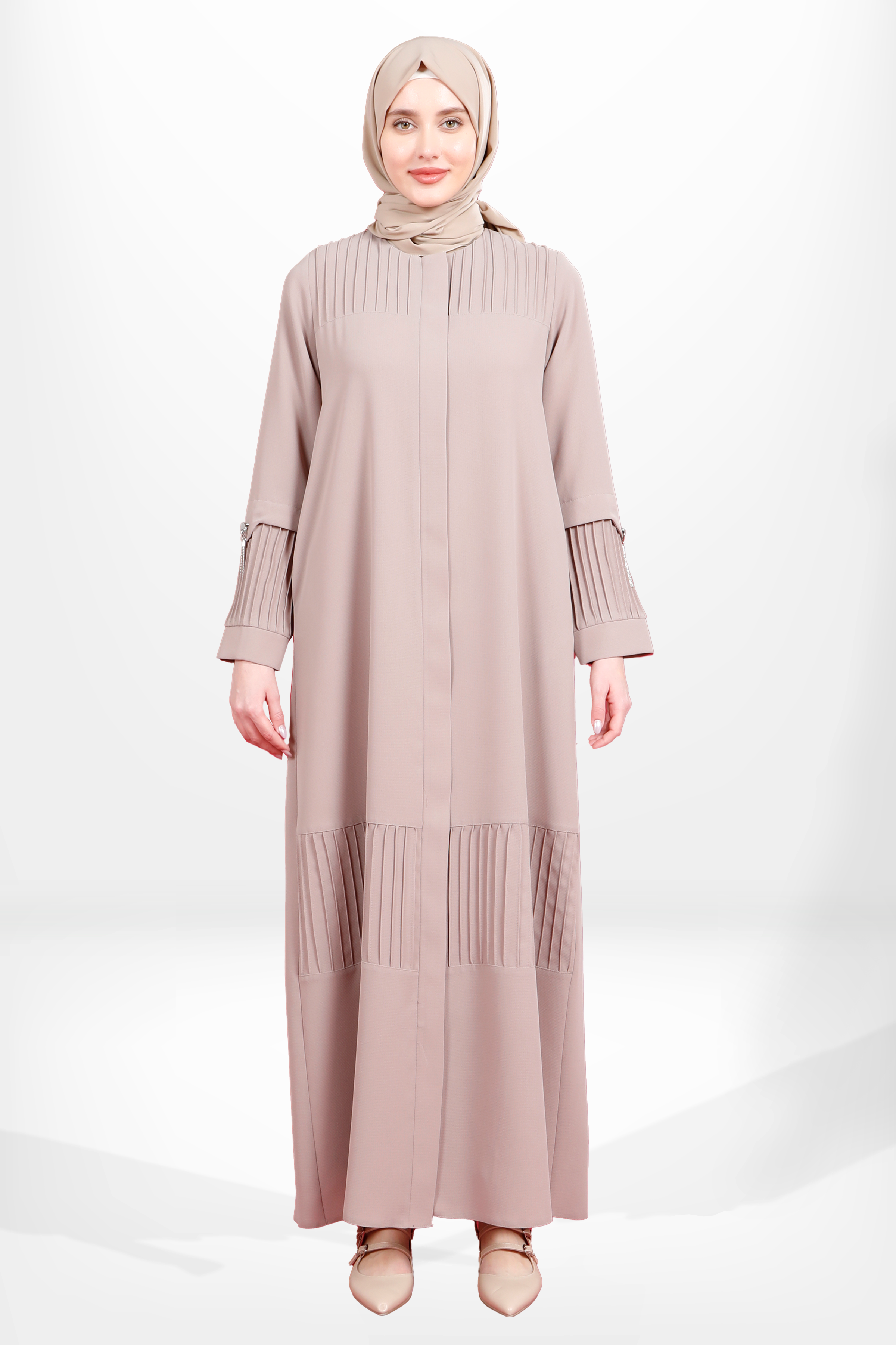 Beyza-3970 FERACE NERVÜRLÜ BEJ