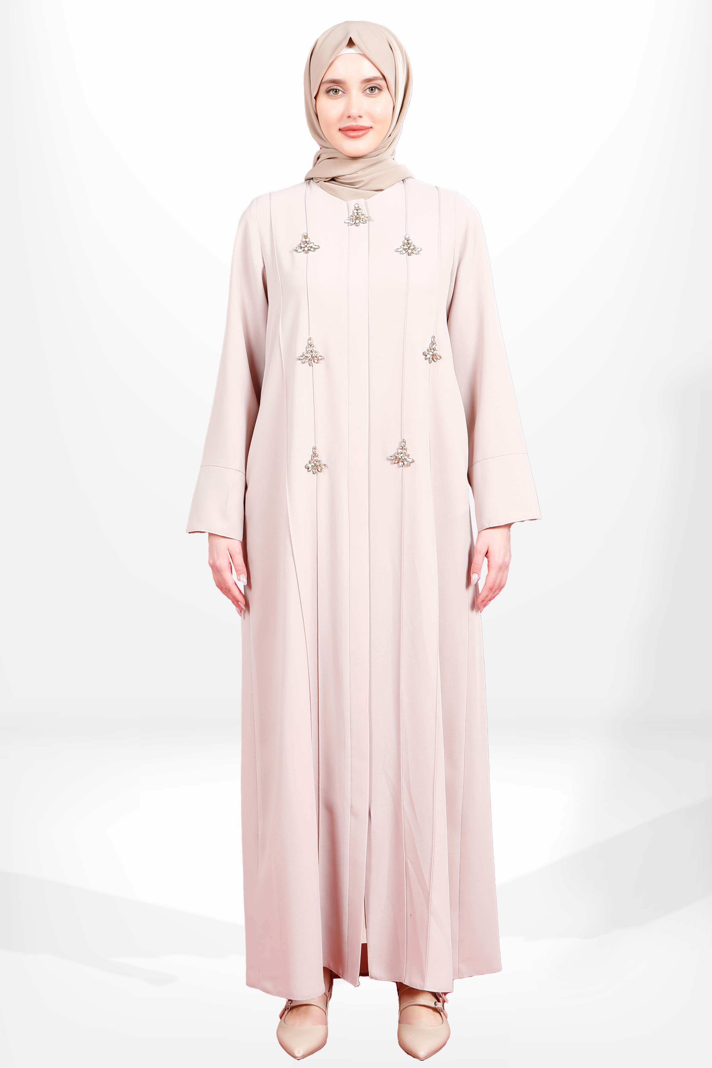 Beyza-3976 FERACE TAŞLI BEJ