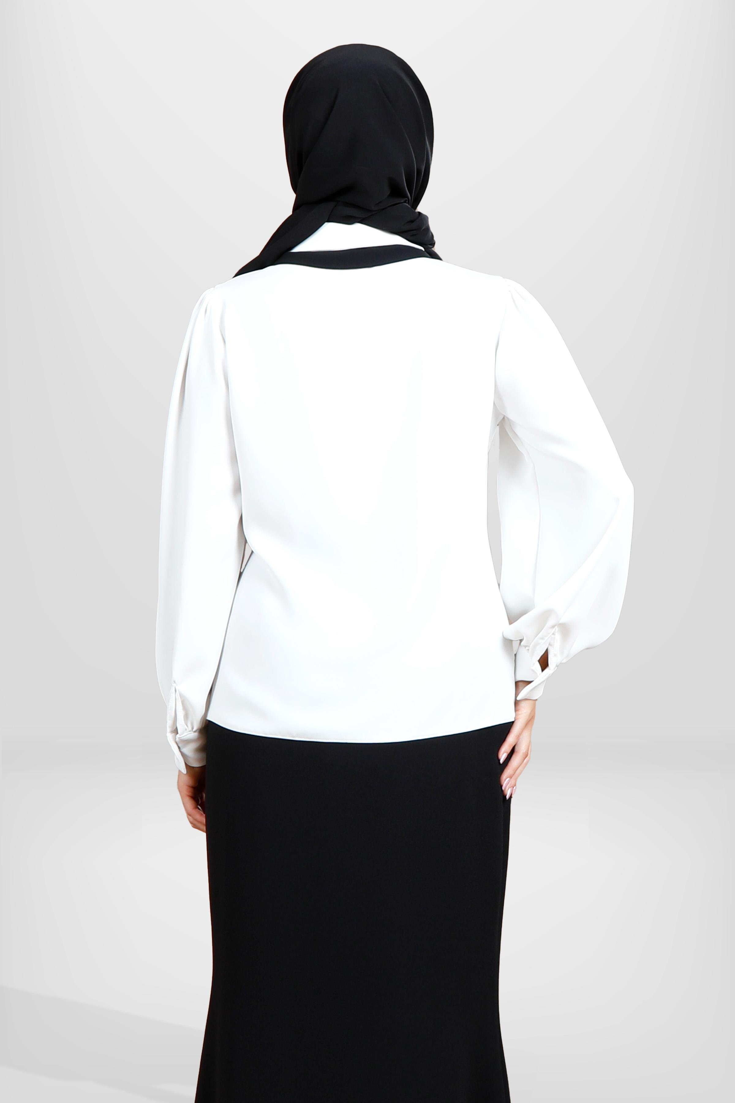 Beyza-4083 BLUZ KREM